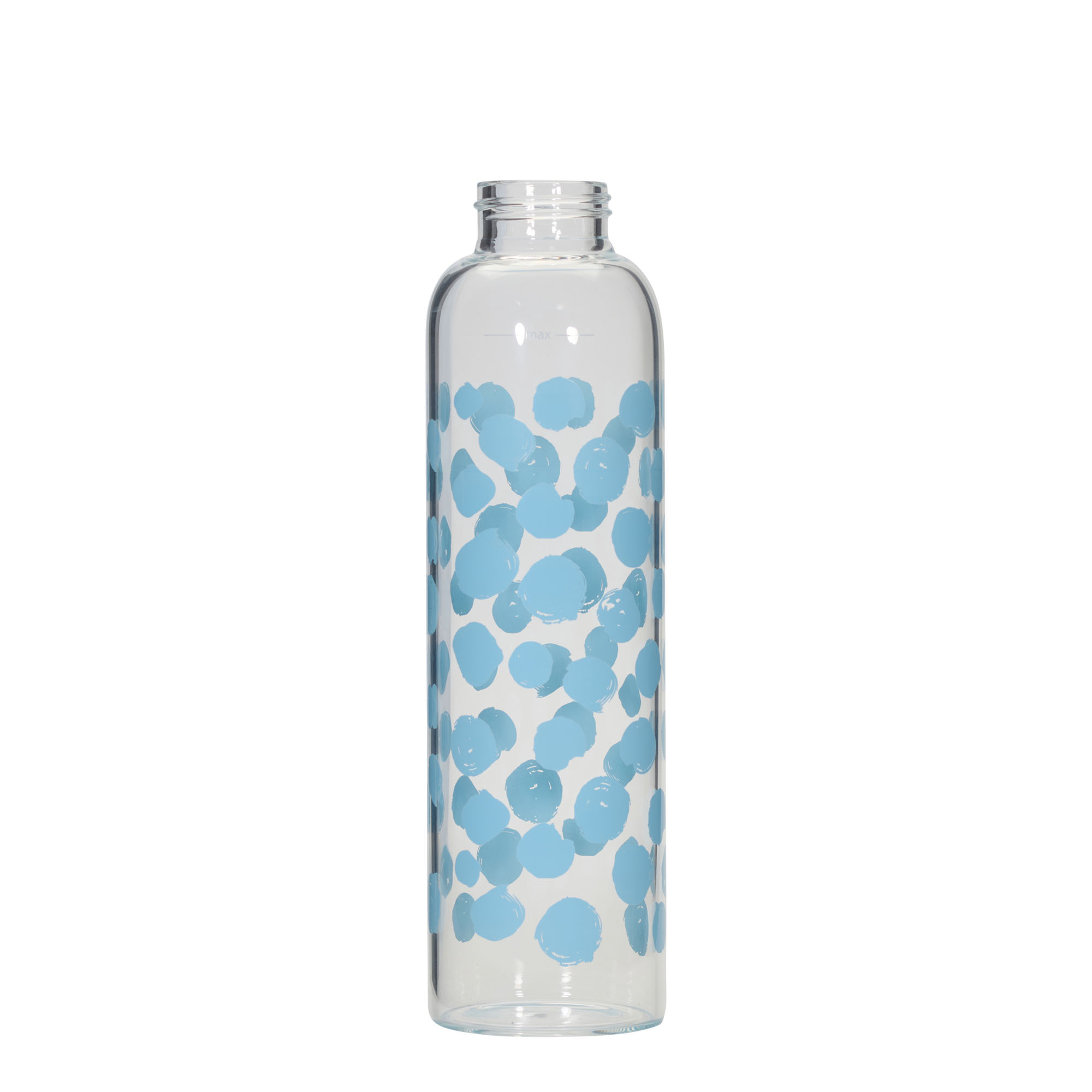 500 ml drinking bottle 'Perseus - Blue Dots', opening: screw cap 500 ml drinking bottle 'Perseus - Blue Dots', opening: screw cap