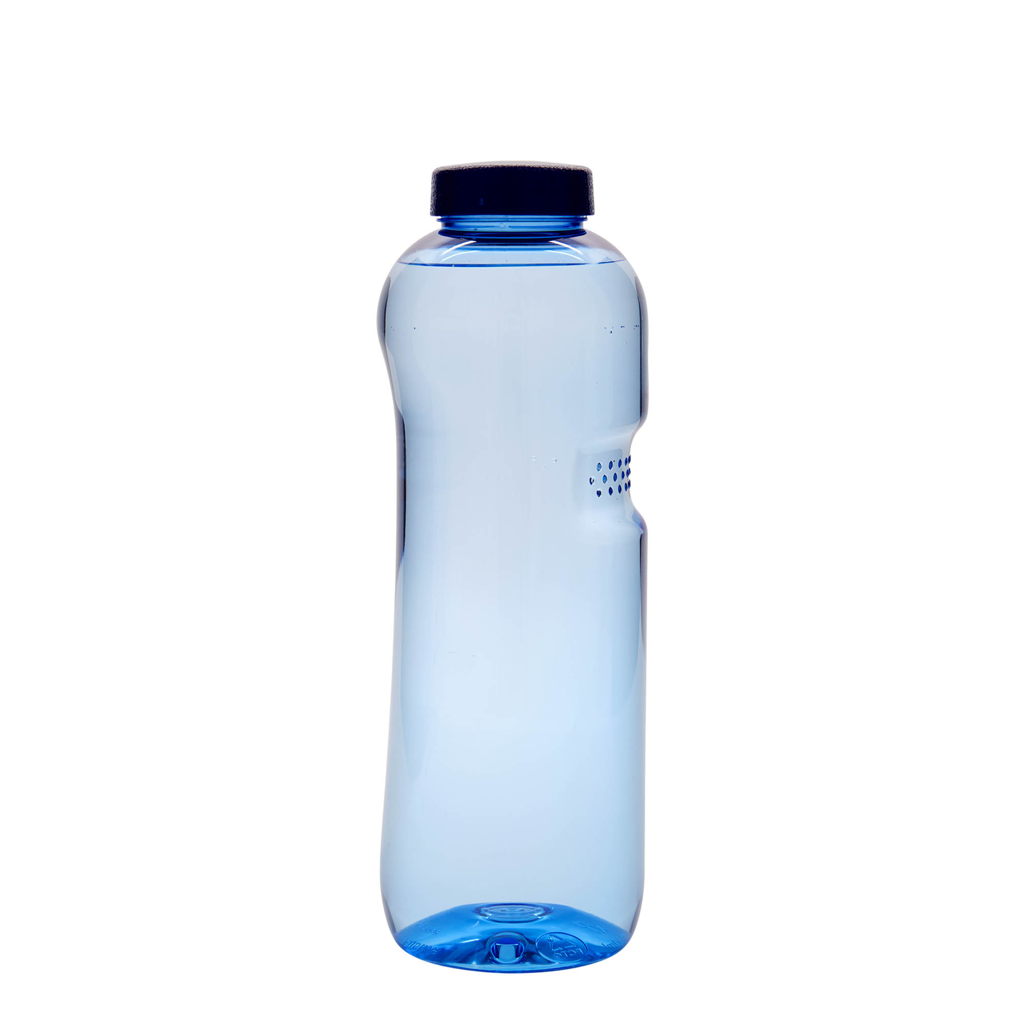 1,000 ml PET drinking bottle 'Kavodrink', plastic, blue 1,000 ml PET drinking bottle 'Kavodrink', plastic, blue