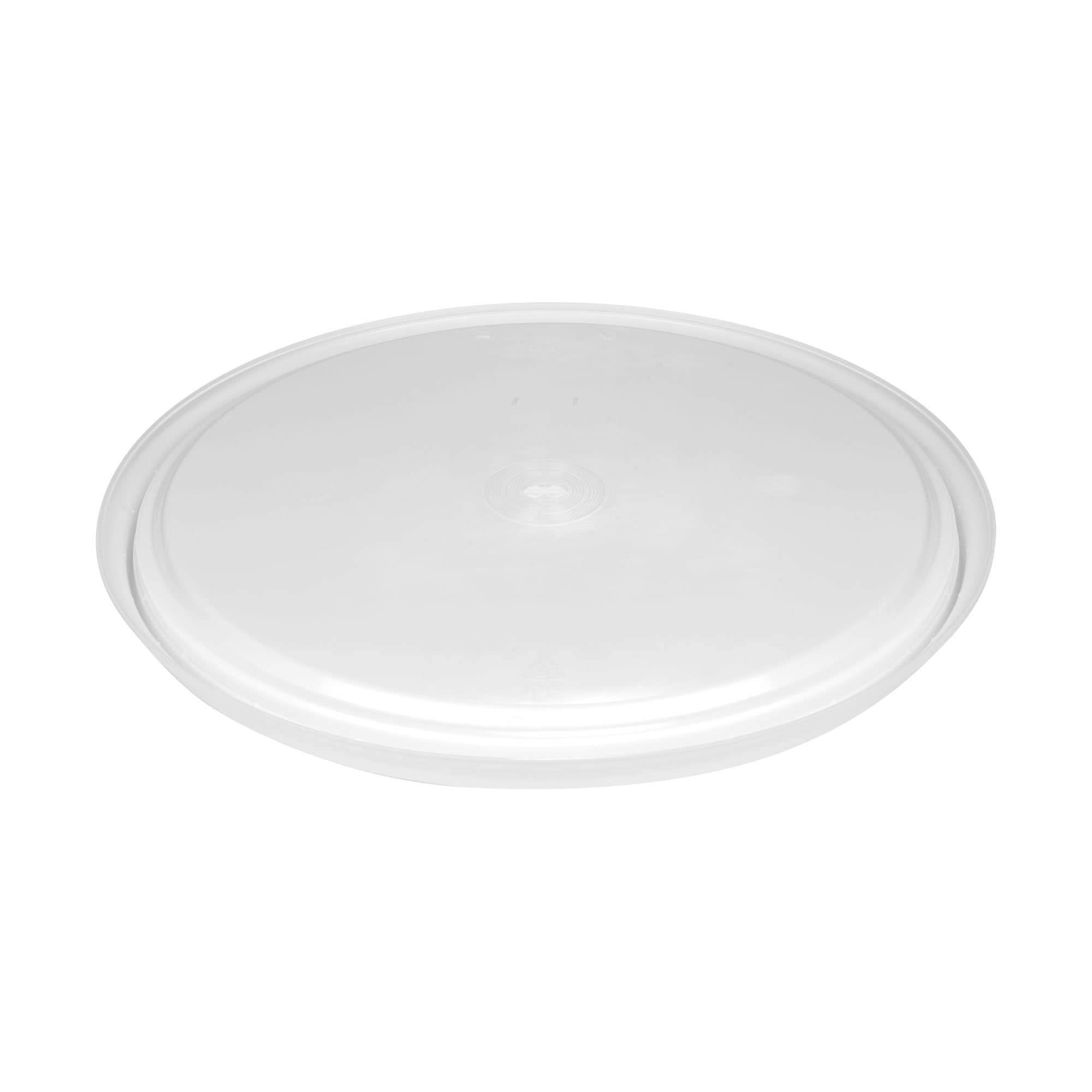 Lid for 30 l bucket, PP plastic, white