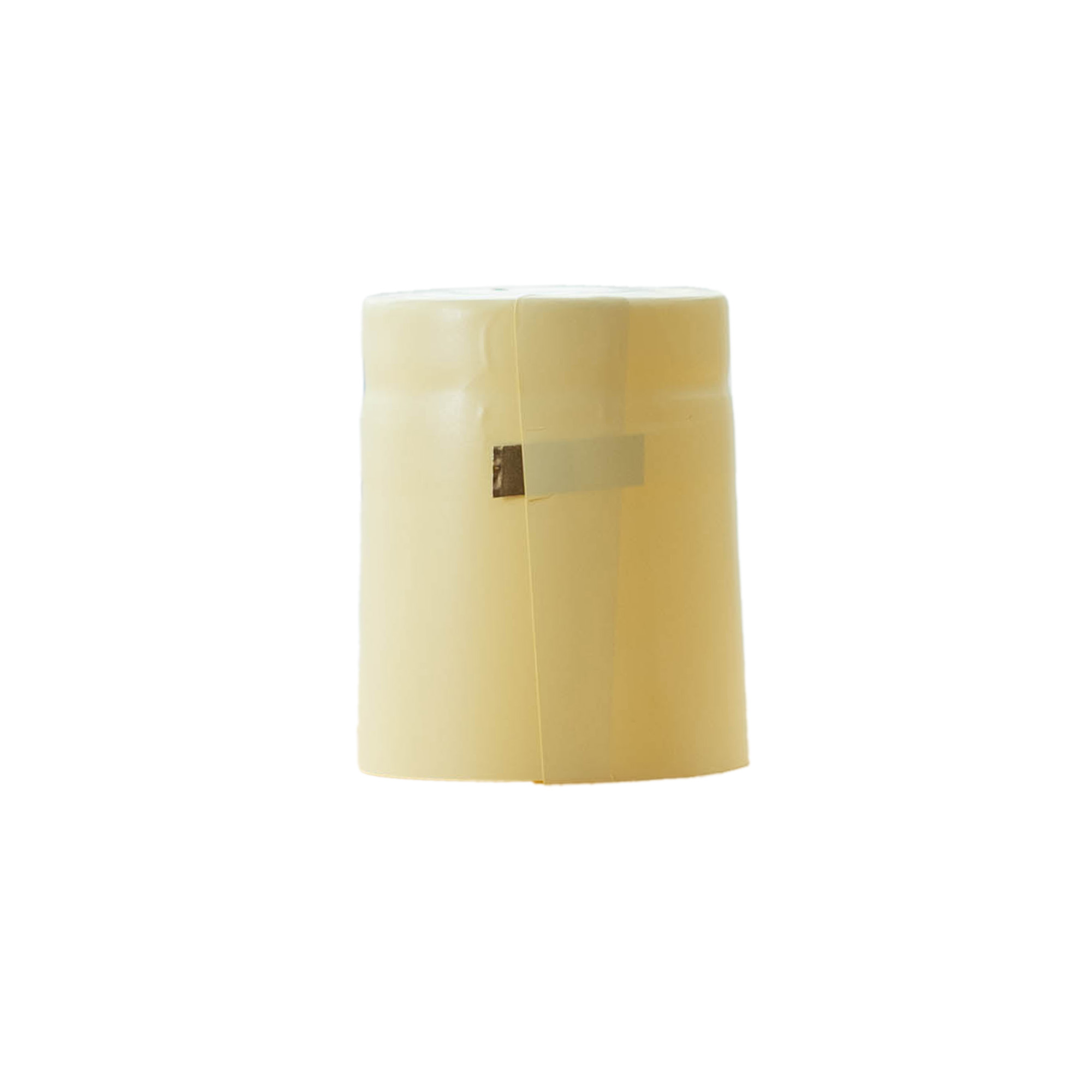 Heat shrink capsule 32x41, PVC plastic, champagne Heat shrink capsule 32x41, PVC plastic, champagne