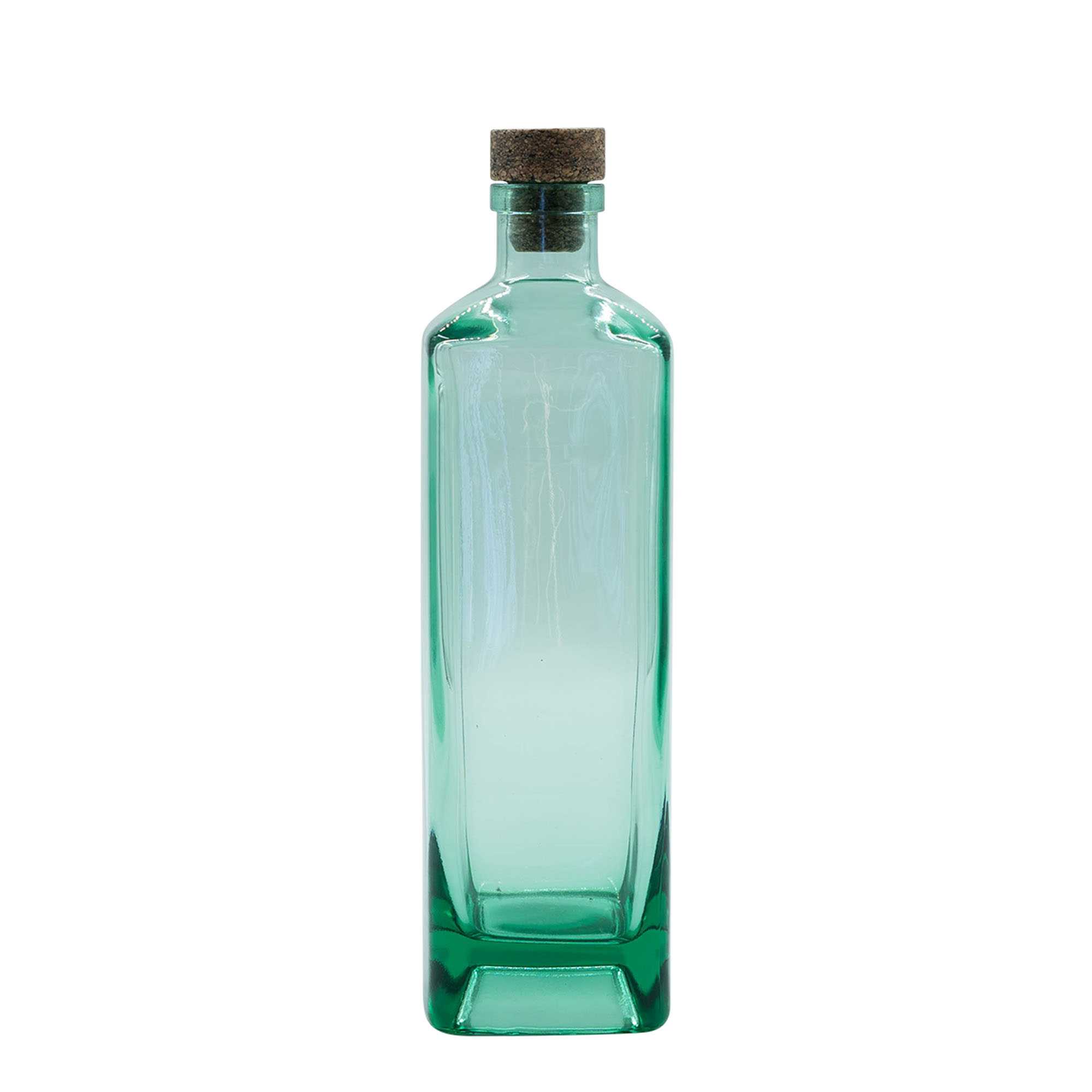 700 ml glass bottle 'Silo', opening: cork