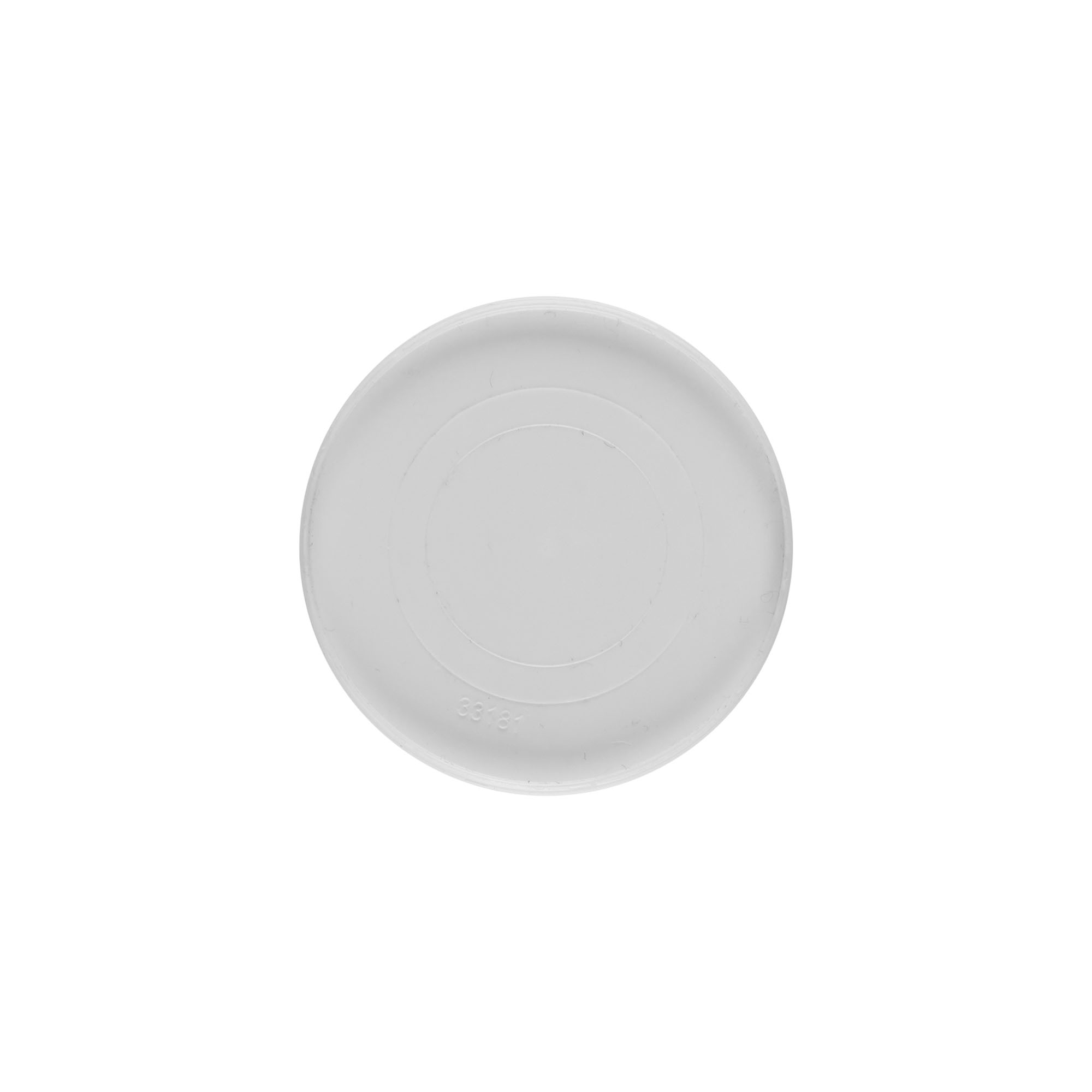 Cover disc for 30 ml 'Bianca', PP plastic, white Cover disc for 30 ml 'Bianca', PP plastic, white