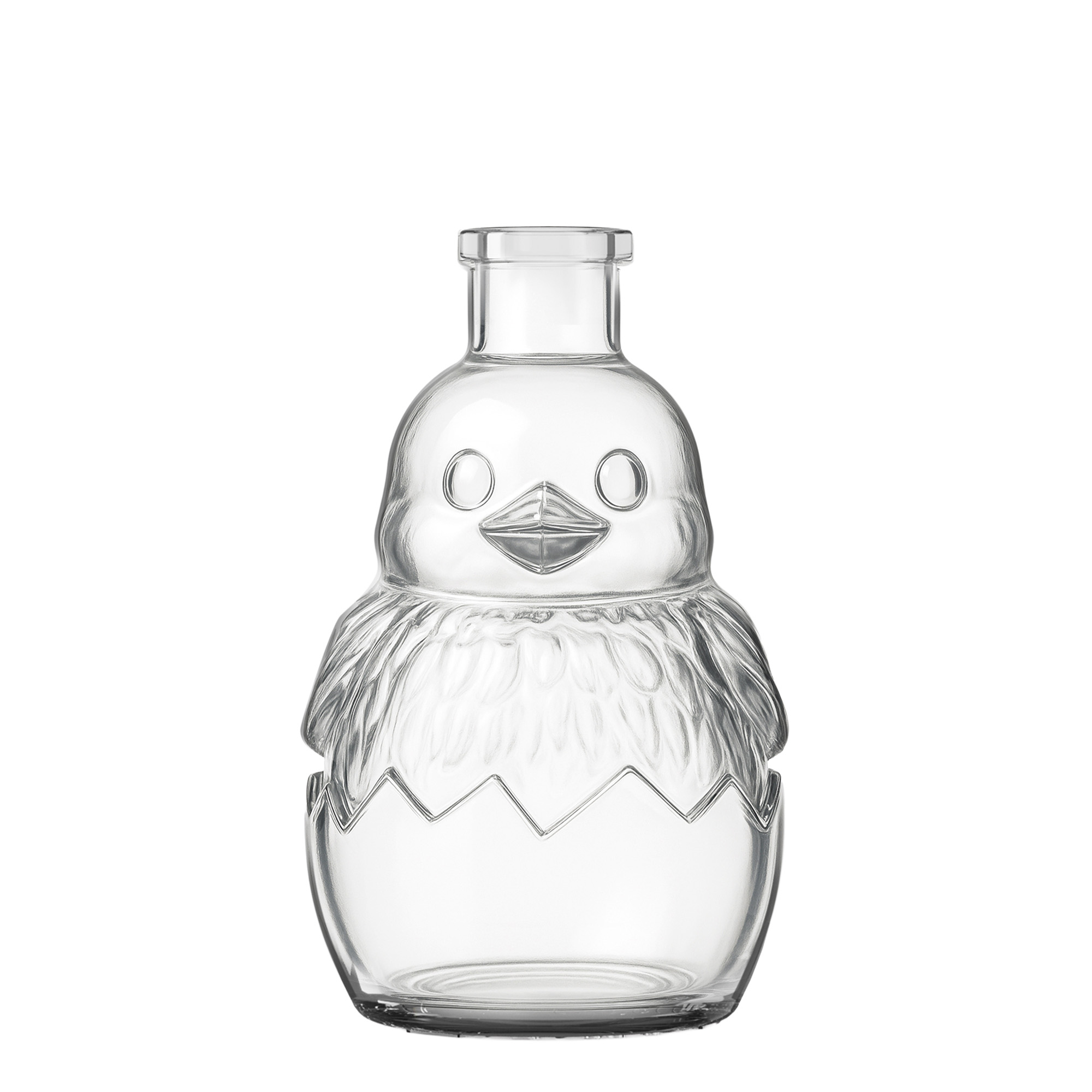 200 ml glass bottle ‘Chick’, opening: cork