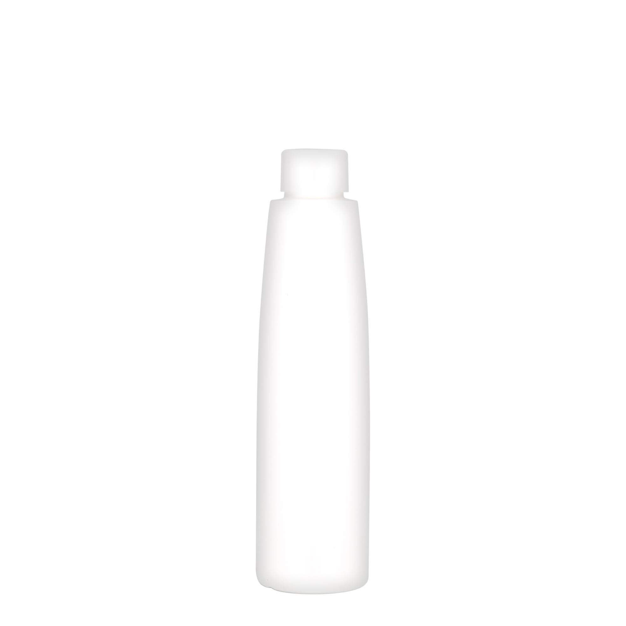 200 ml plastic bottle 'Donald', HDPE, white, closure: GPI 24/410