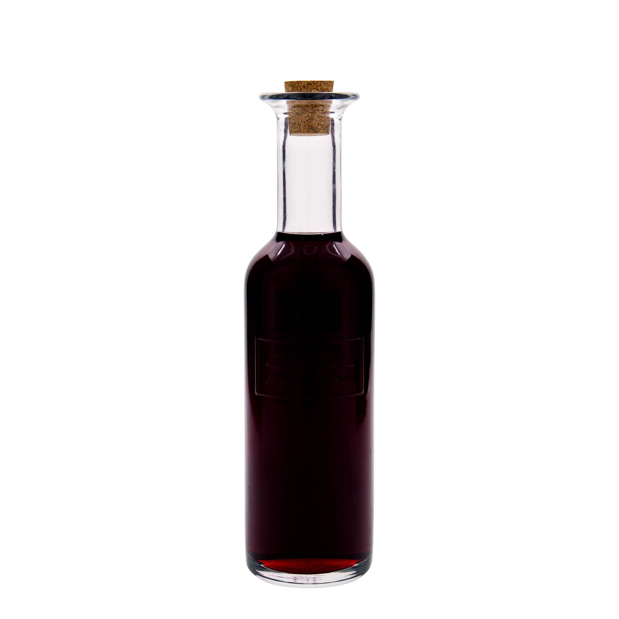 500 ml glass bottle 'Optima Fine Wine', opening: cork 500 ml glass bottle 'Optima Fine Wine', opening: cork