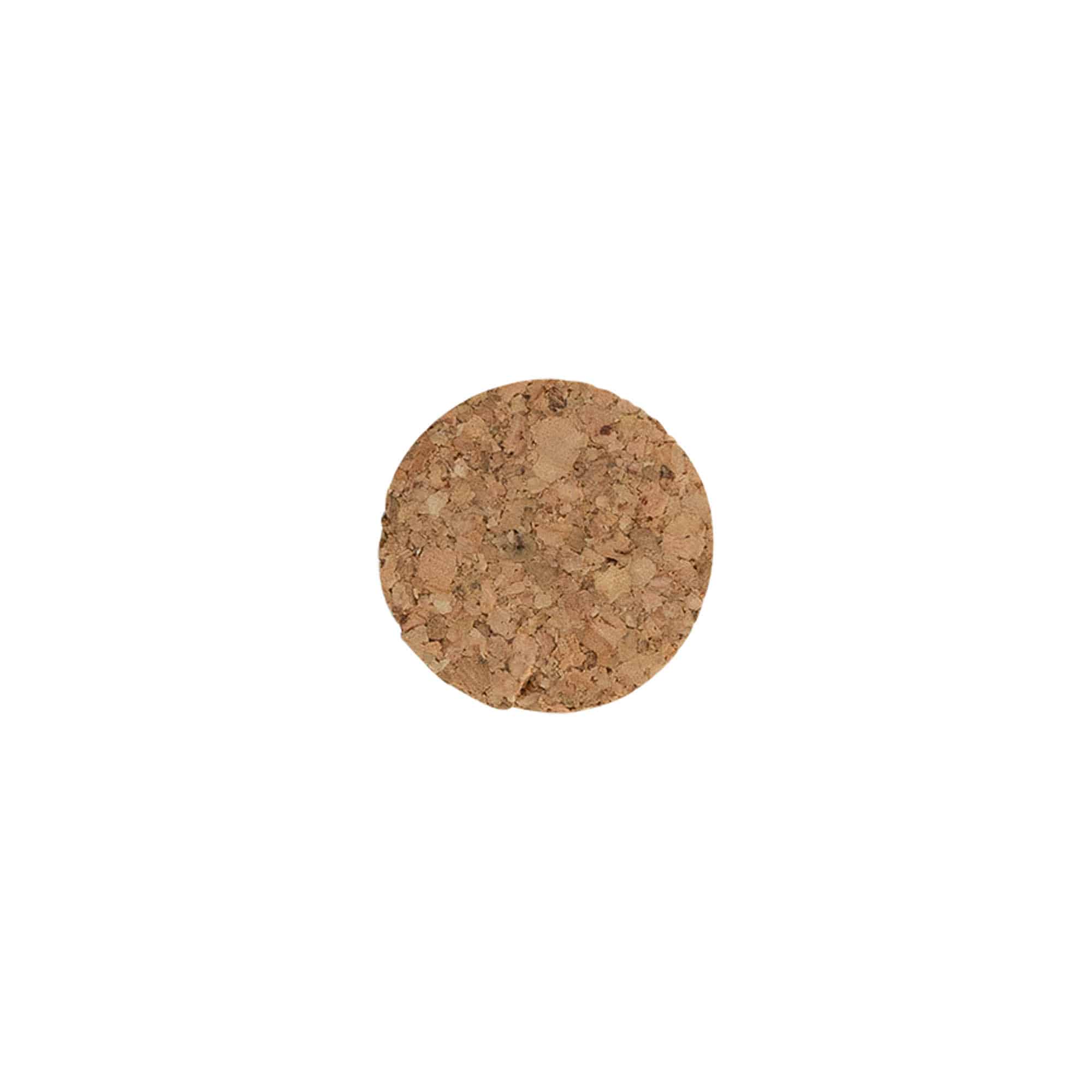 Tapered cork 21-26 x 27, press cork, beige, for opening: cork