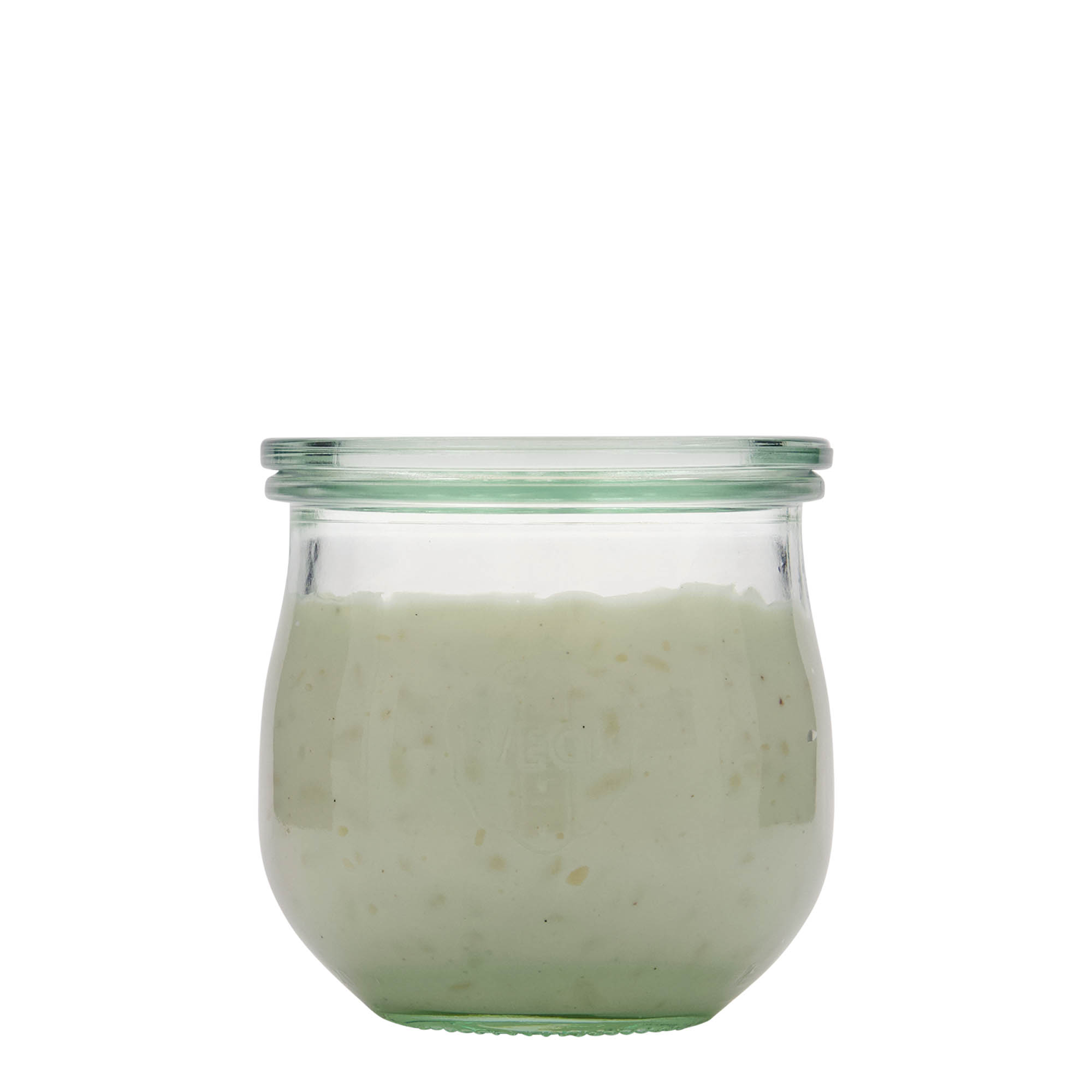 370 ml WECK tulip glass, opening: round rim