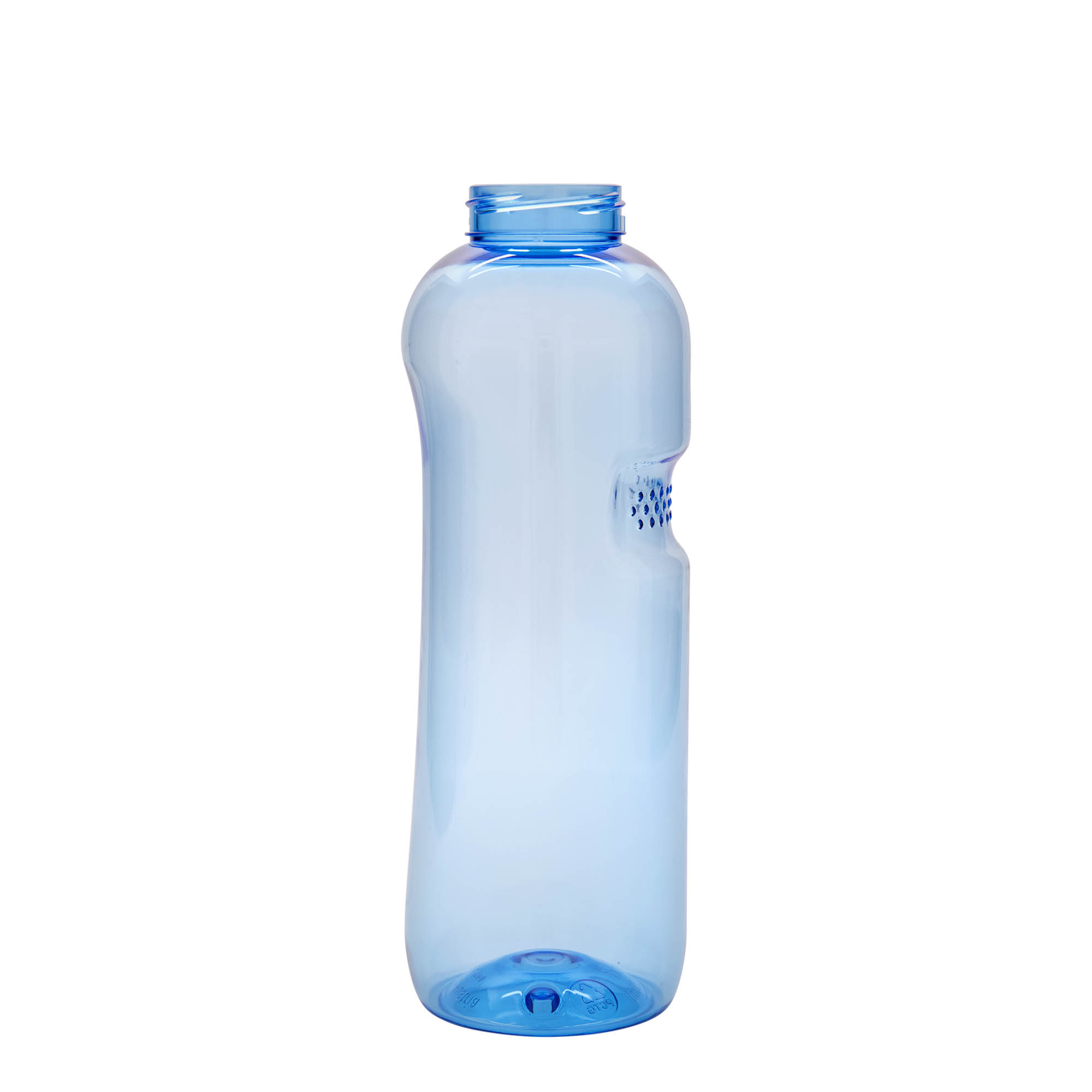 1,000 ml PET drinking bottle 'Kavodrink', plastic, blue 1,000 ml PET drinking bottle 'Kavodrink', plastic, blue