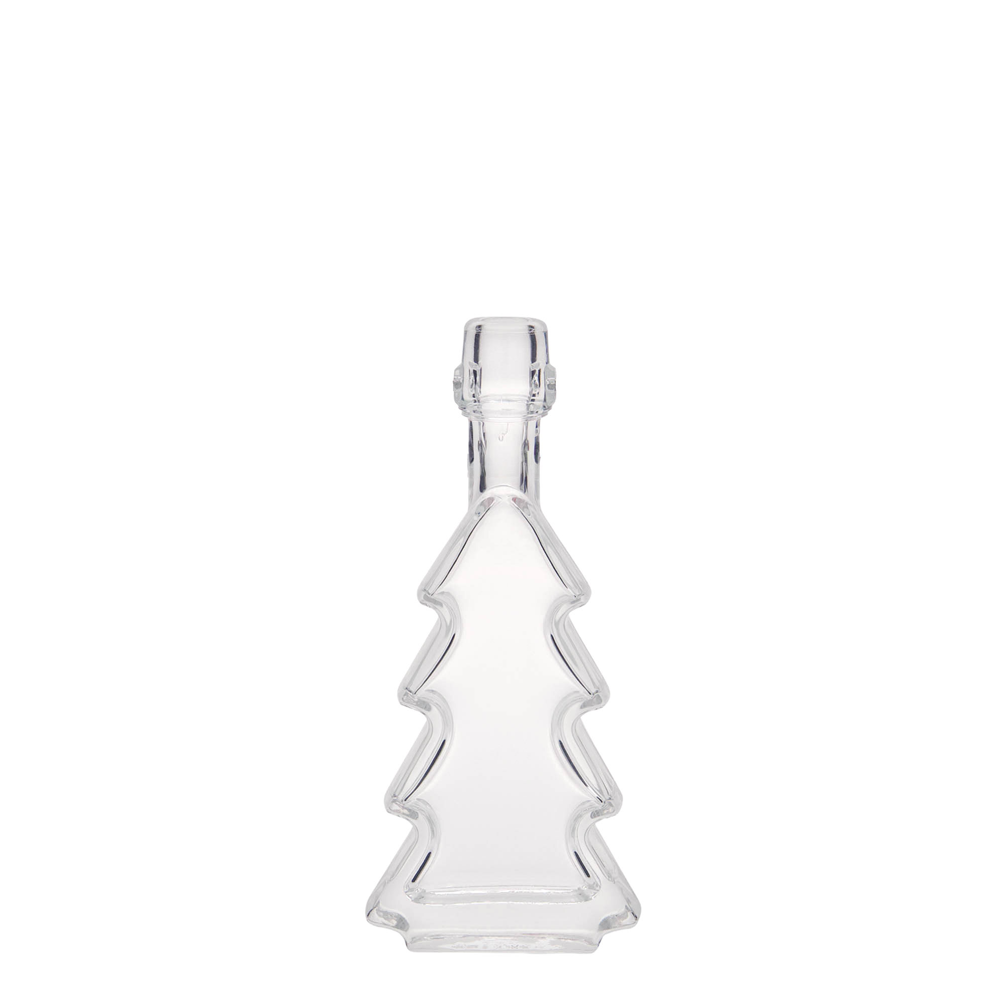 40 ml glass bottle 'Christmas tree', opening: swing top closure 40 ml glass bottle 'Christmas tree', opening: swing top closure