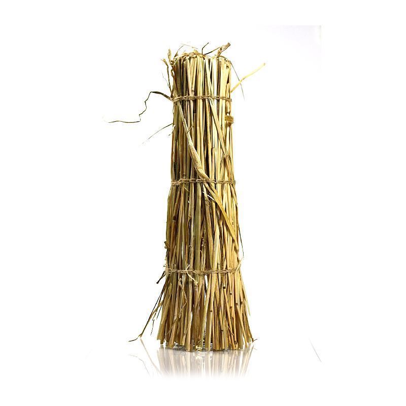 Decorative straw bottle sleeve, beige Decorative straw bottle sleeve, beige