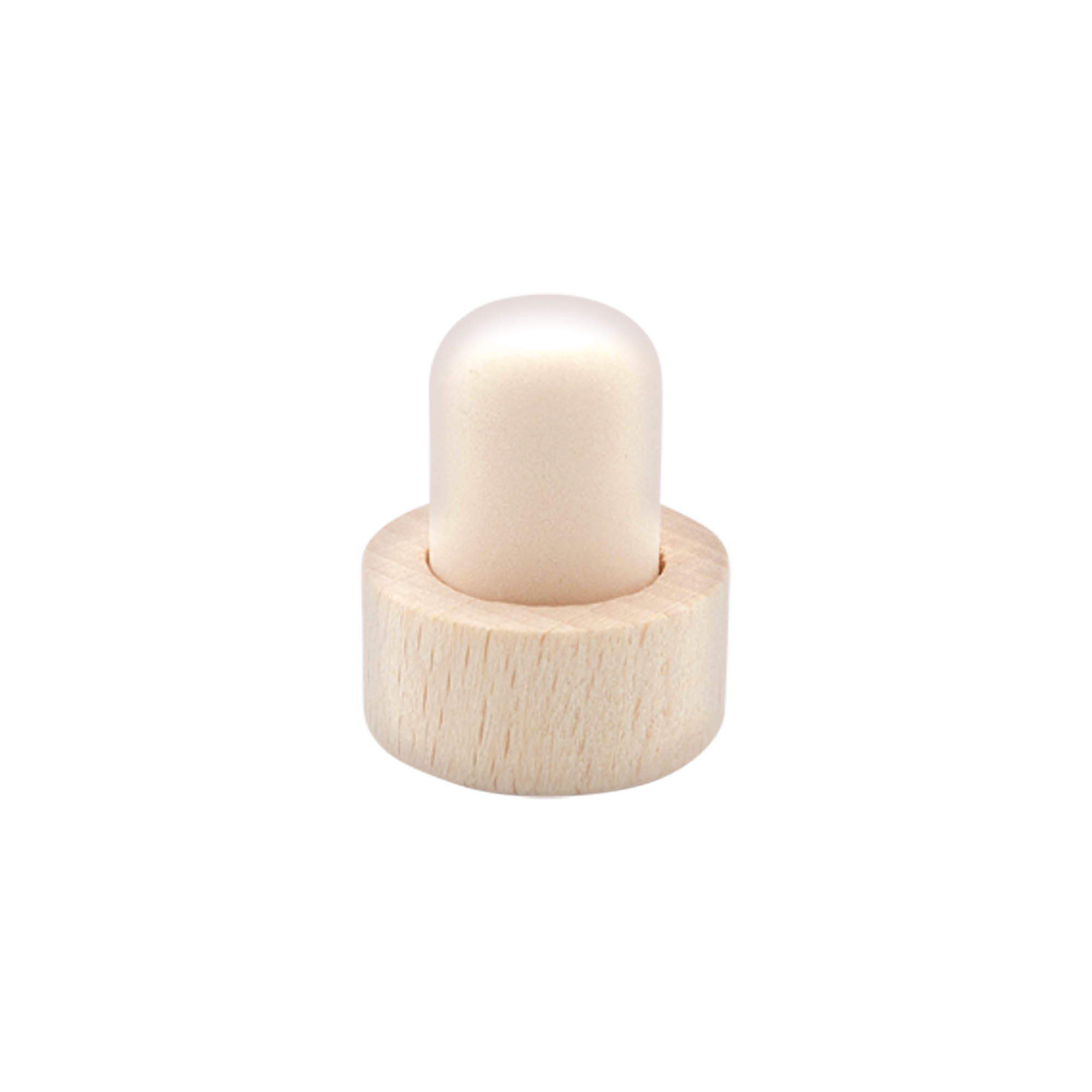 18 mm mushroom cork, wood/plastic, for opening: cork