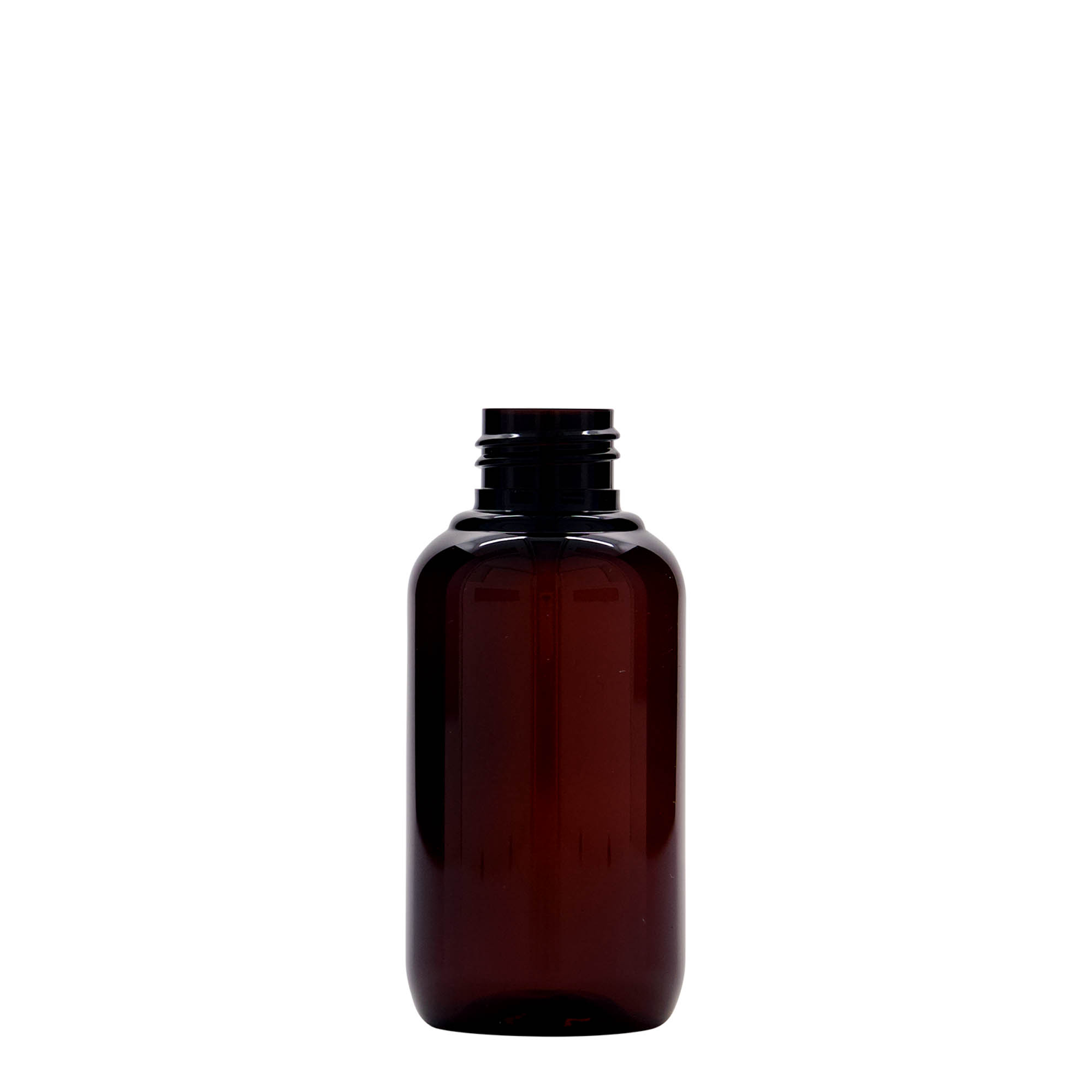 100 ml recycled plastic bottle 'Victor's Best', PCR, brown, opening: 24/410