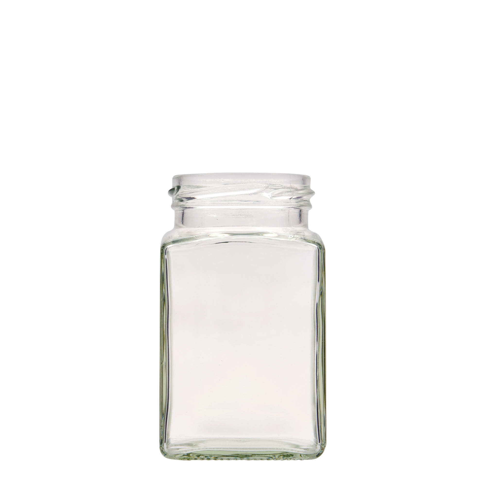 260 ml square jar, closure: twist off (TO 58) 260 ml square jar, closure: twist off (TO 58)