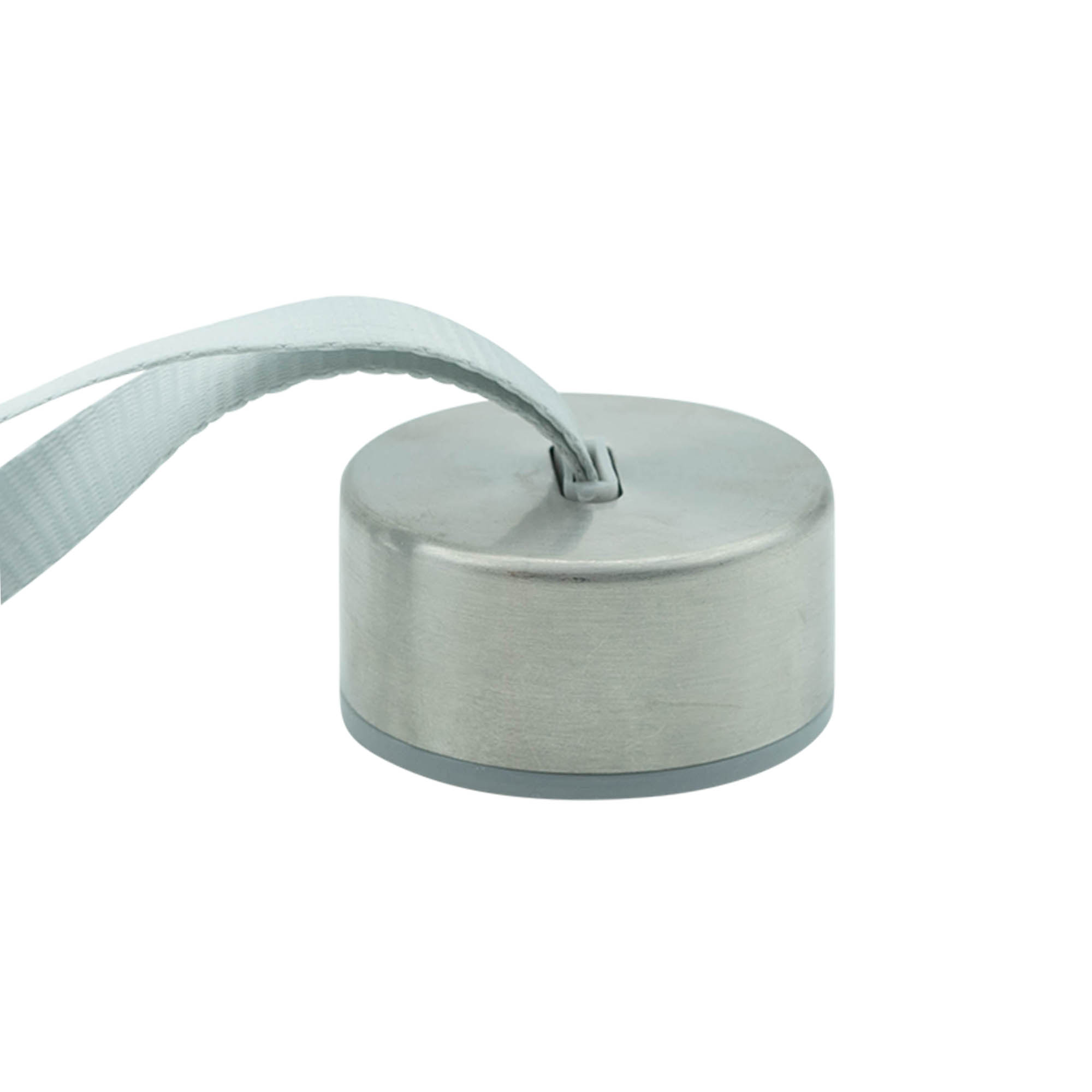 Screw cap 'Perseus' with band, metal, silver