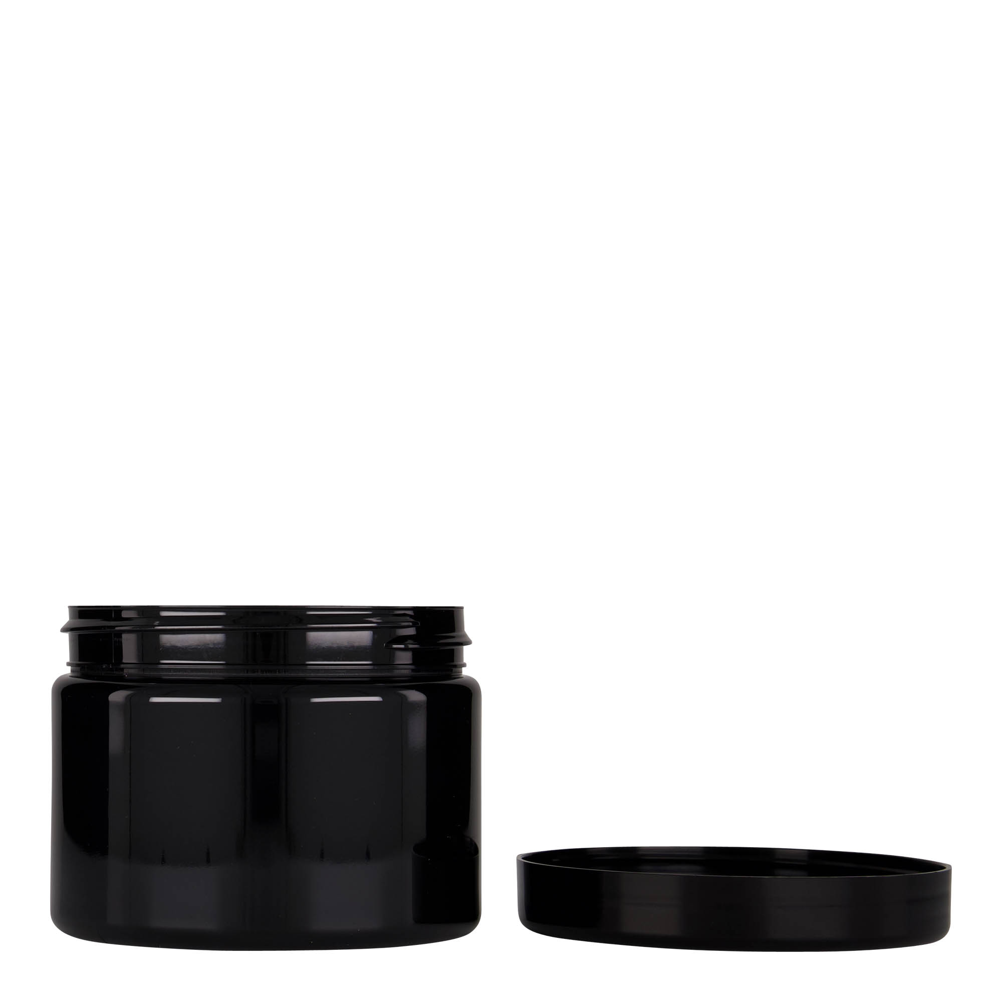 500 ml PET can 'Isabella', black, opening: 100/400