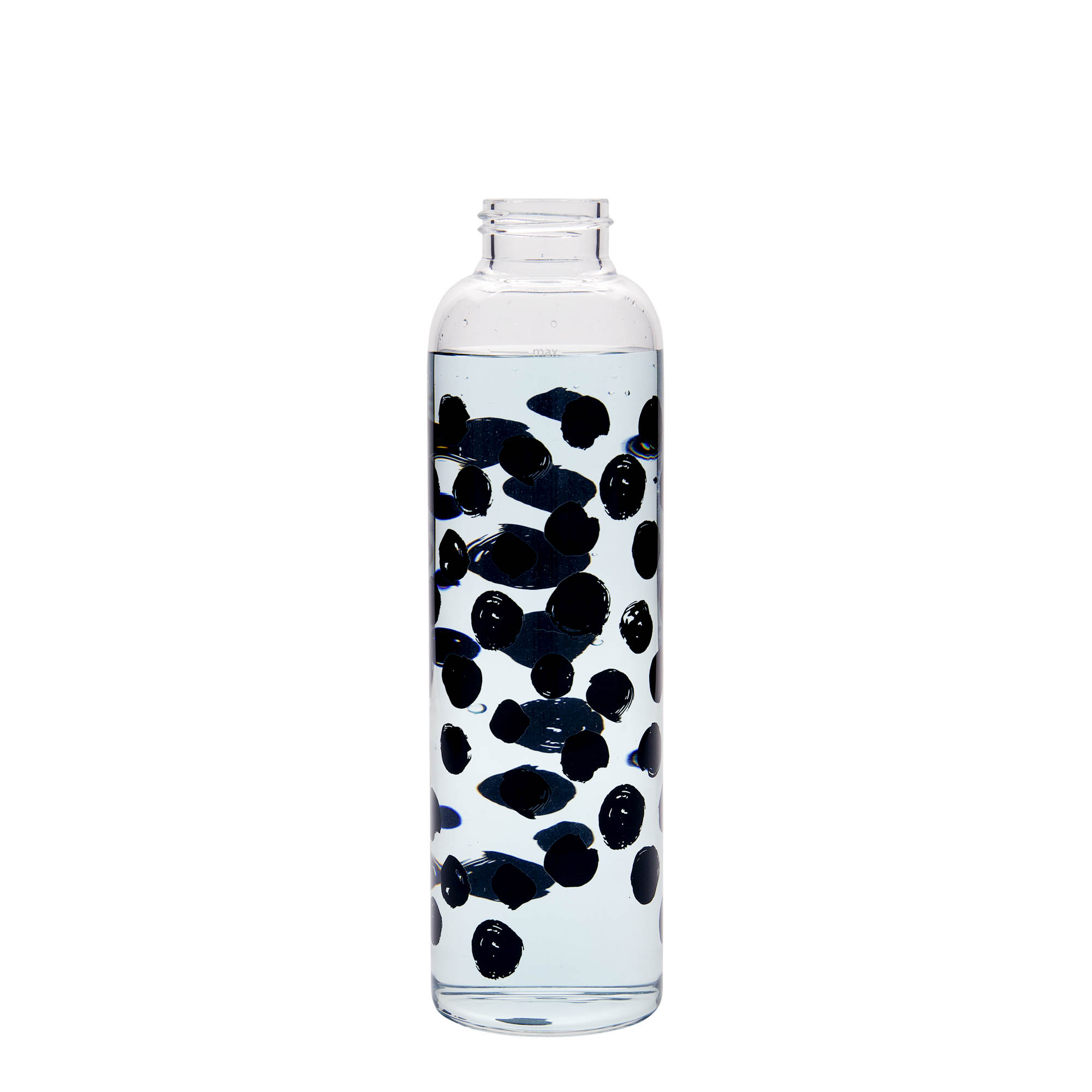500 ml drinking bottle 'Perseus - Black Dots', opening: screw cap 500 ml drinking bottle 'Perseus - Black Dots', opening: screw cap