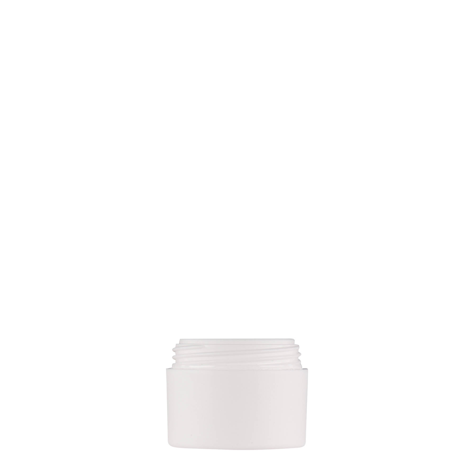 5 ml plastic jar 'Antonella', PP, white, opening: screw cap 5 ml plastic jar 'Antonella', PP, white, opening: screw cap