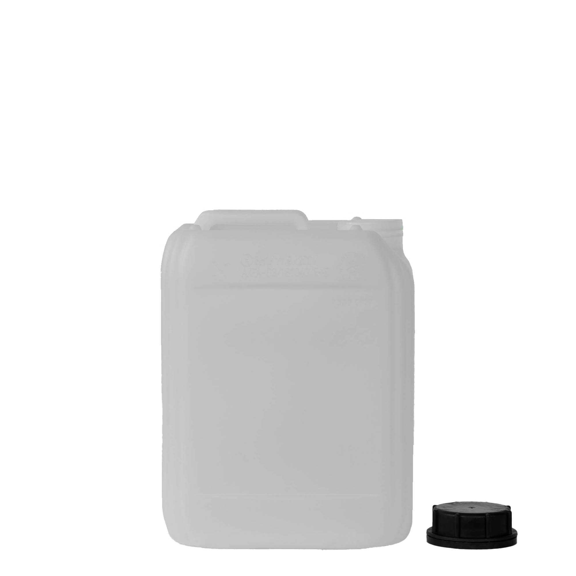 5 l canister, rectangular, HDPE plastic, natural, opening: ND 55