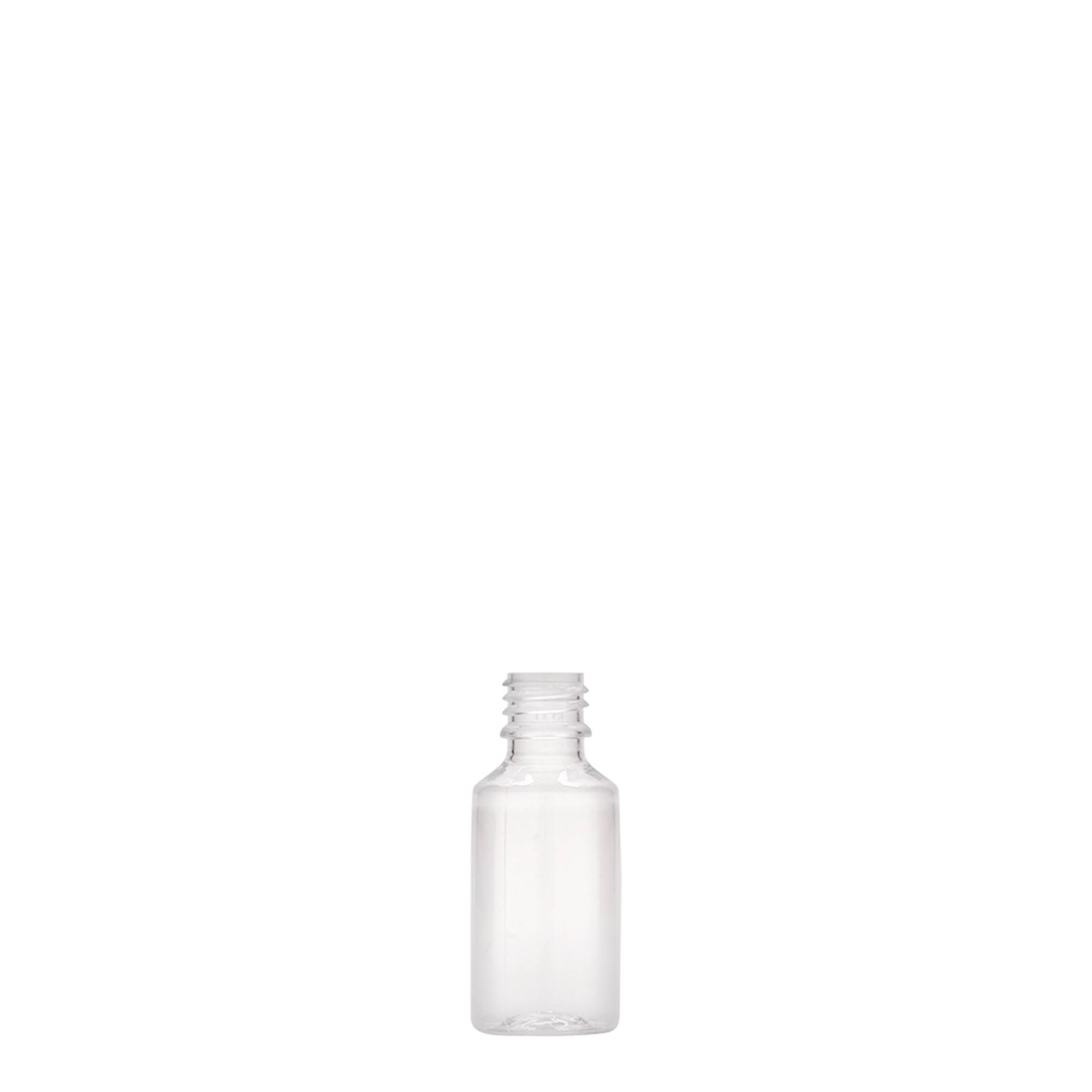 10 ml PET bottle 'E-Liquid' with quality and child safety, plastic, opening: screw cap