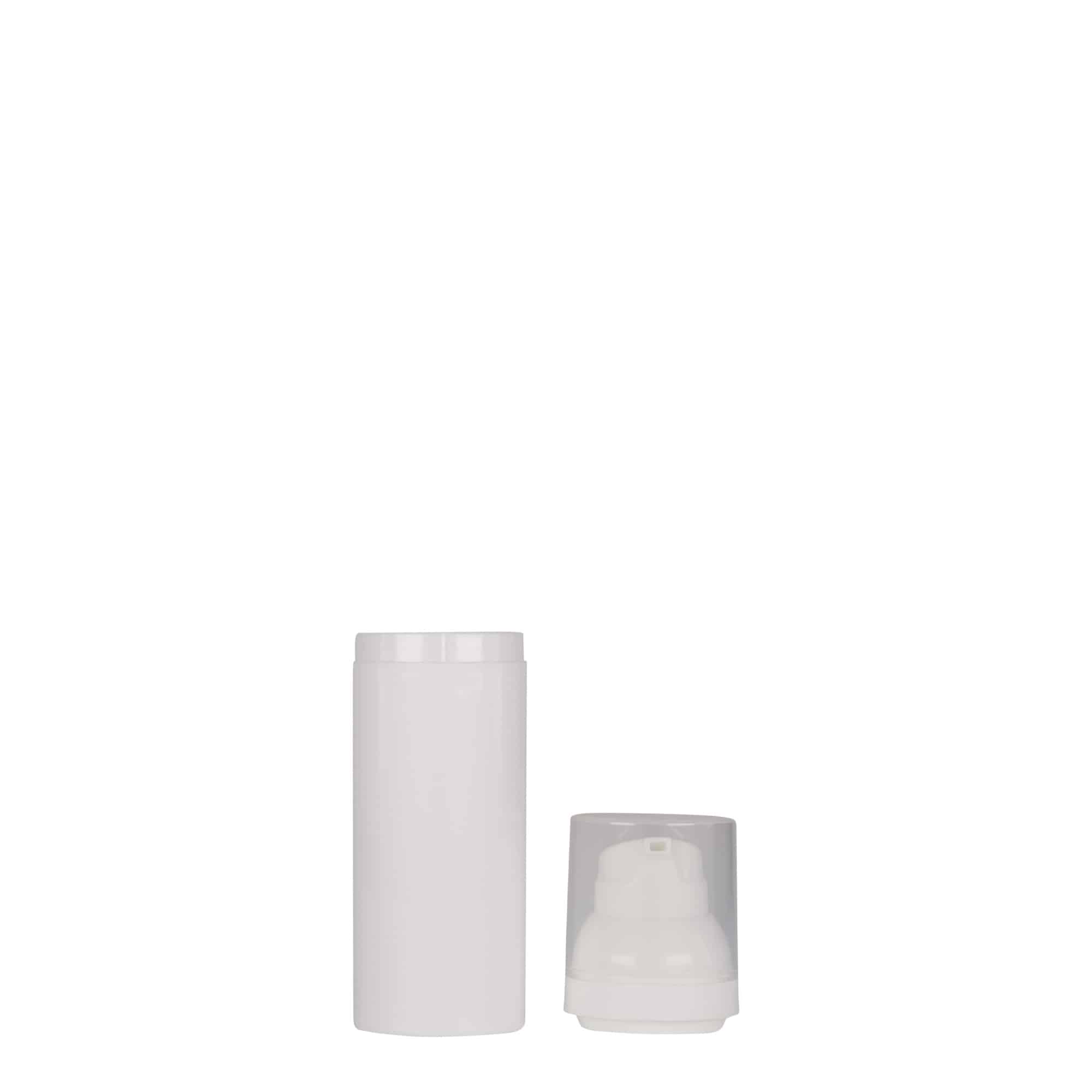 50 ml Airless Dispenser ‘Mezzo’, white PP plastic