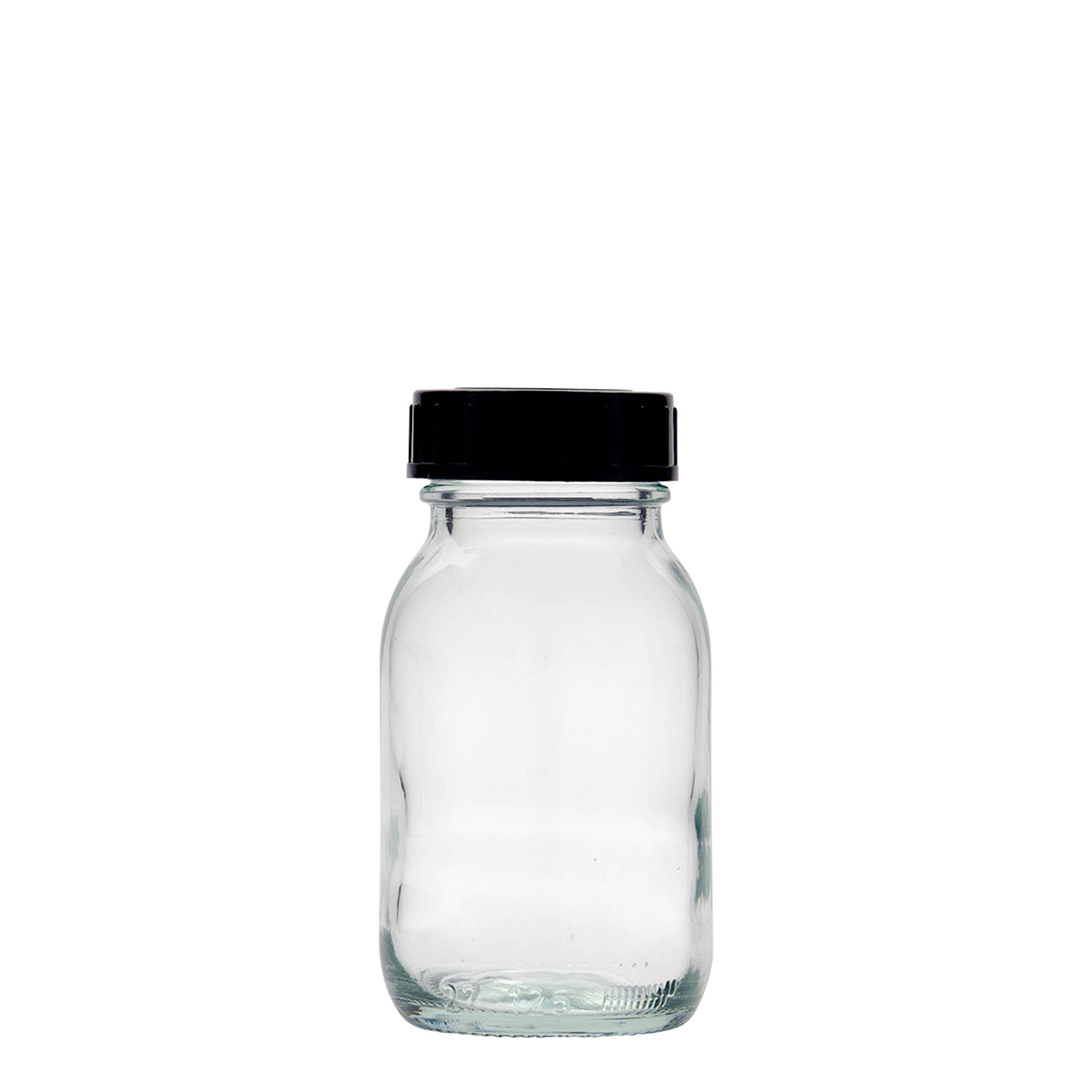 125 ml wide-neck jar, opening: DIN 40