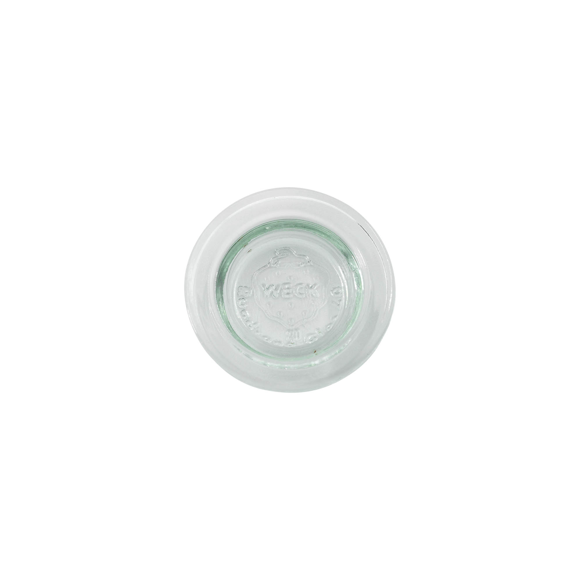 WECK glass lid with round rim, for opening: RR40
