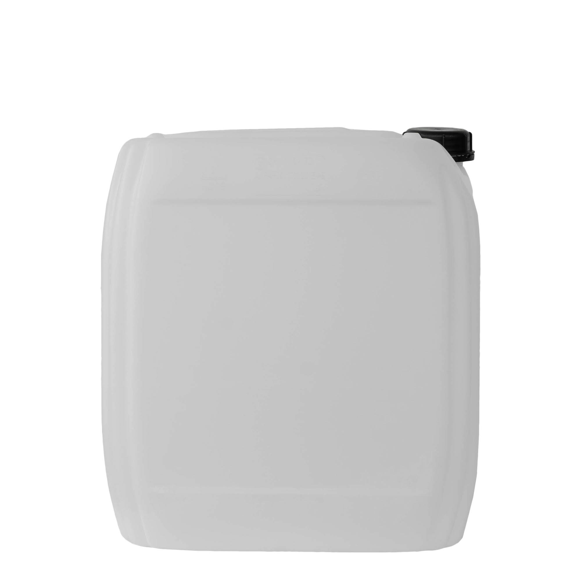 25 l canister, rectangular, HDPE plastic, natural, opening: ND 60 25 l canister, rectangular, HDPE plastic, natural, opening: ND 60