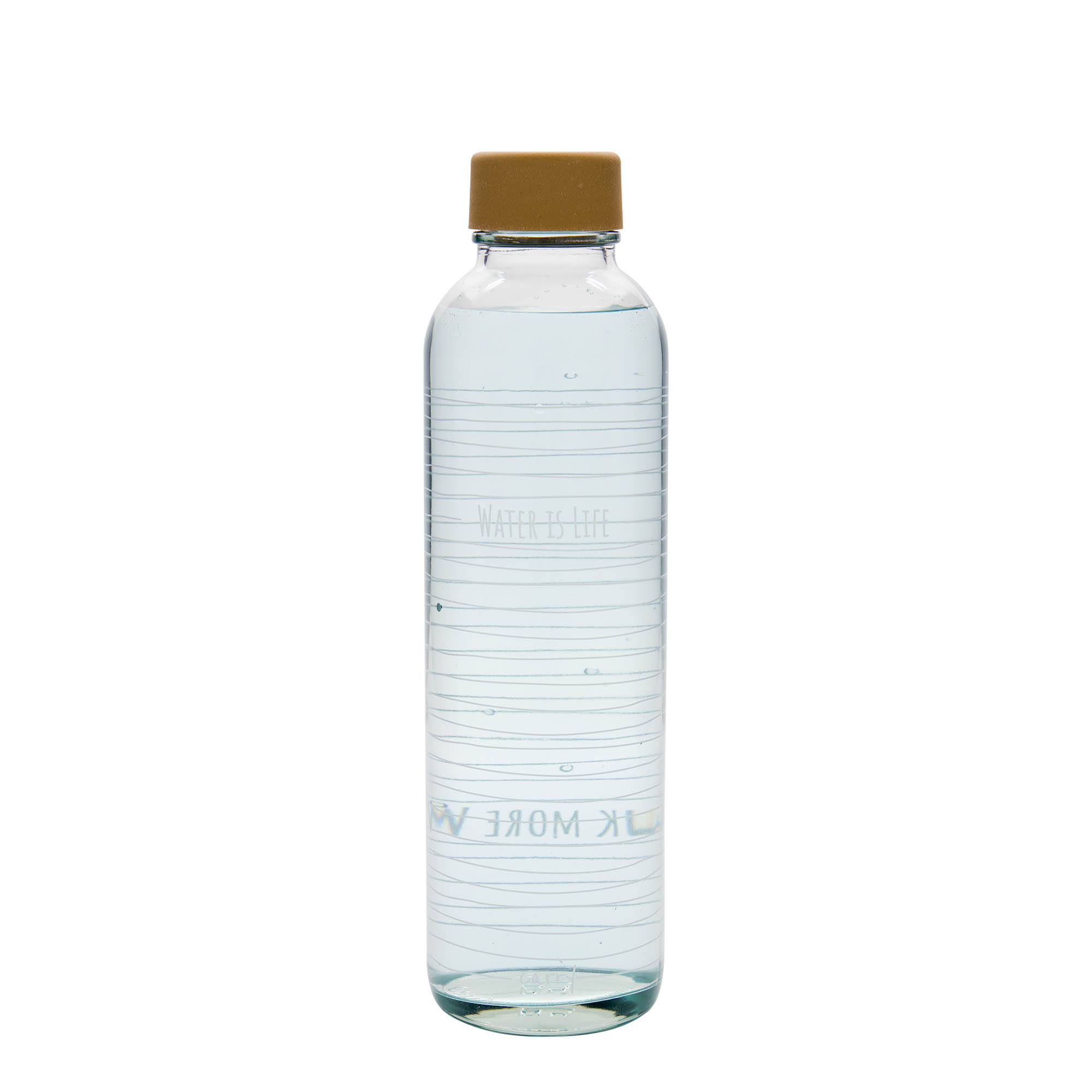 700 ml water bottle ‘CARRY Bottle’, print: Water is Life, closure: screw cap