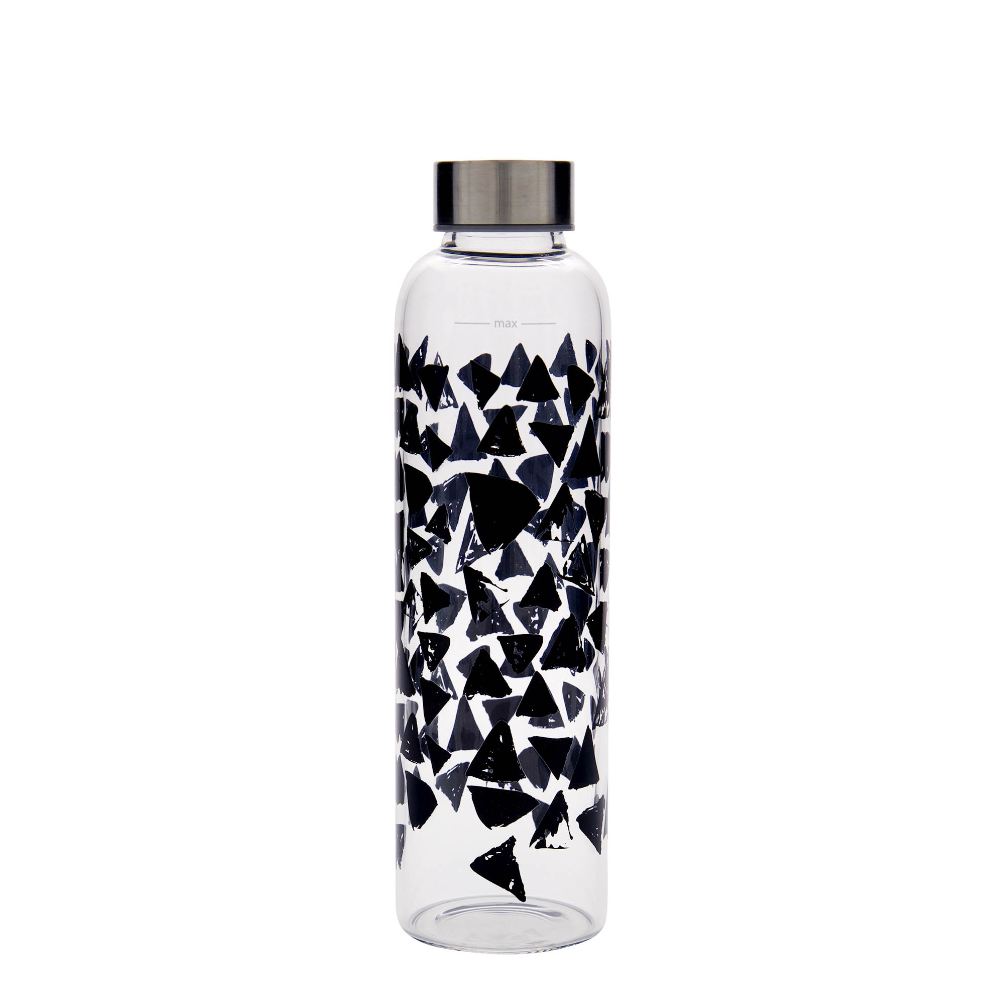 500 ml Drinking Bottle 'Perseus - Black Triangles', Opening: Screw Cap