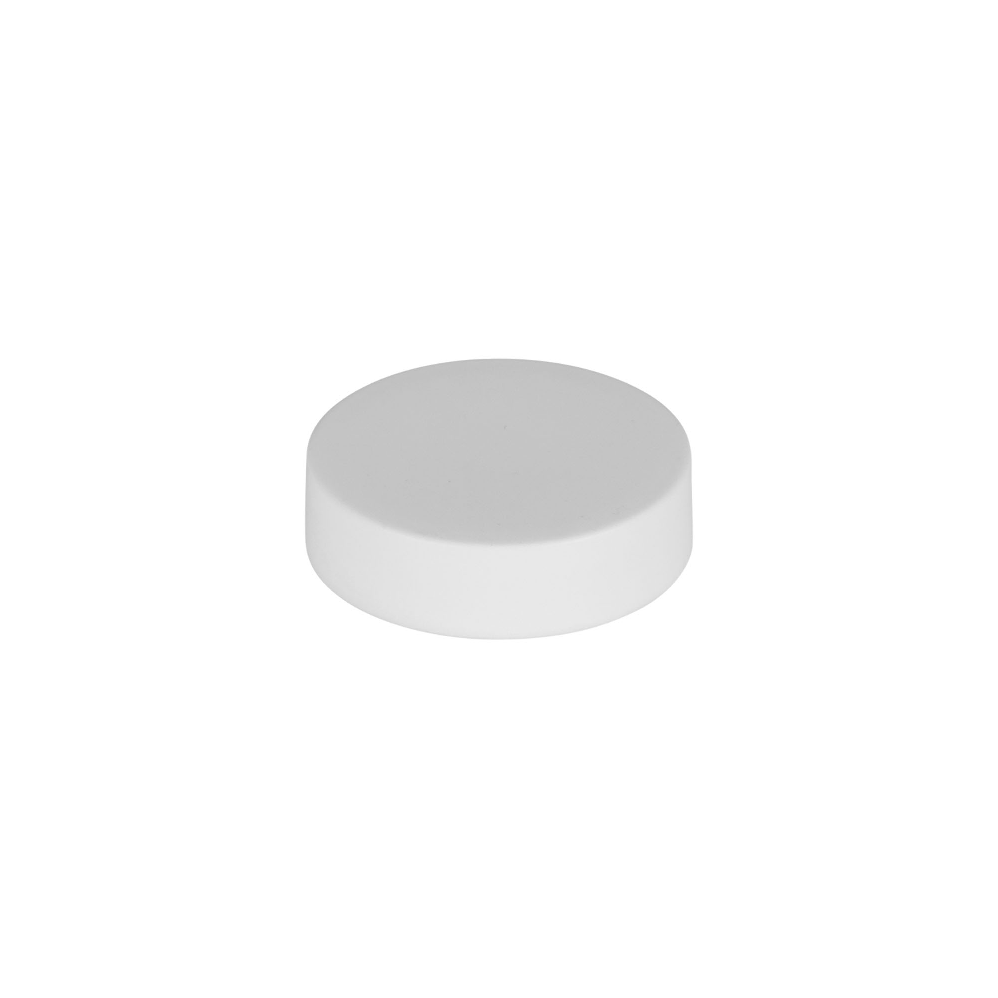 Screw cap for 5 ml 'Antonella', PP plastic, white Screw cap for 5 ml 'Antonella', PP plastic, white