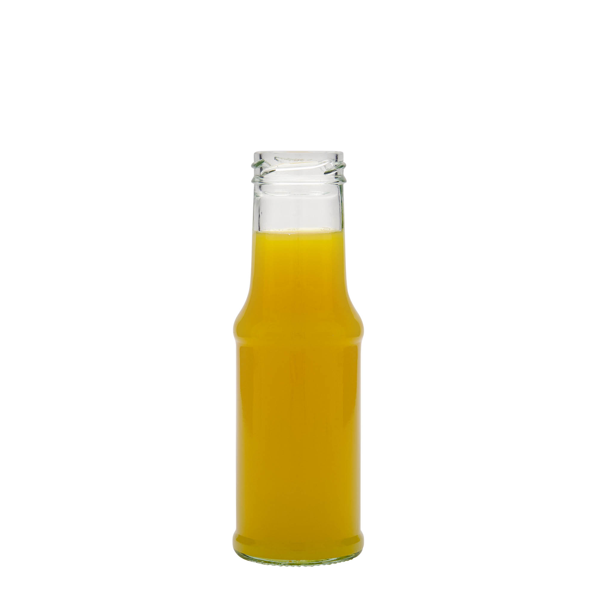 200 ml sauce bottle, glass, opening: twist-off (TO 43) 200 ml sauce bottle, glass, opening: twist-off (TO 43)