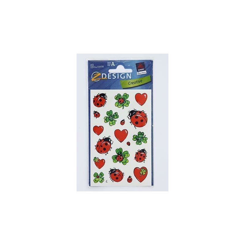 Zweckform Sticker 'Lucky Charm', paper, multicoloured Zweckform Sticker 'Lucky Charm', paper, multicoloured