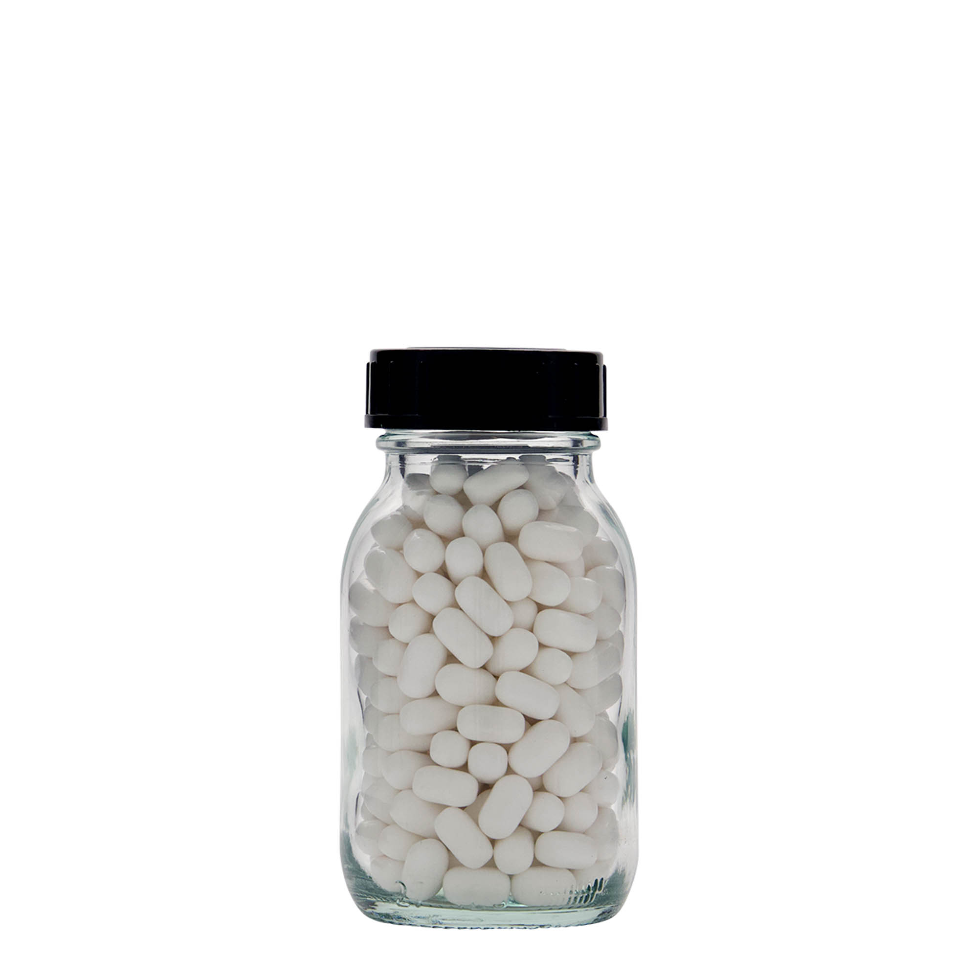 125 ml wide-neck jar, opening: DIN 40