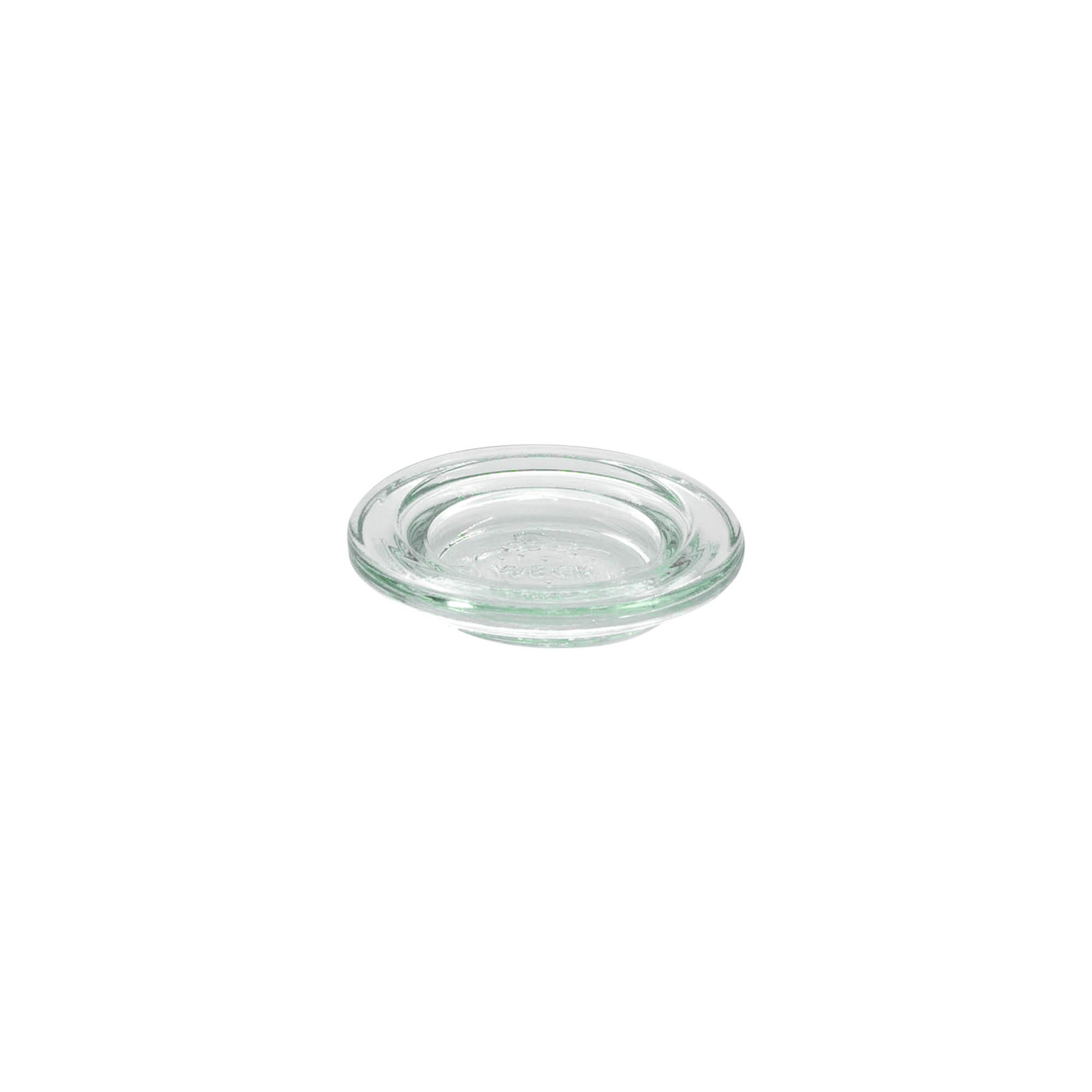 WECK glass lid with round rim, for opening: RR40 WECK glass lid with round rim, for opening: RR40