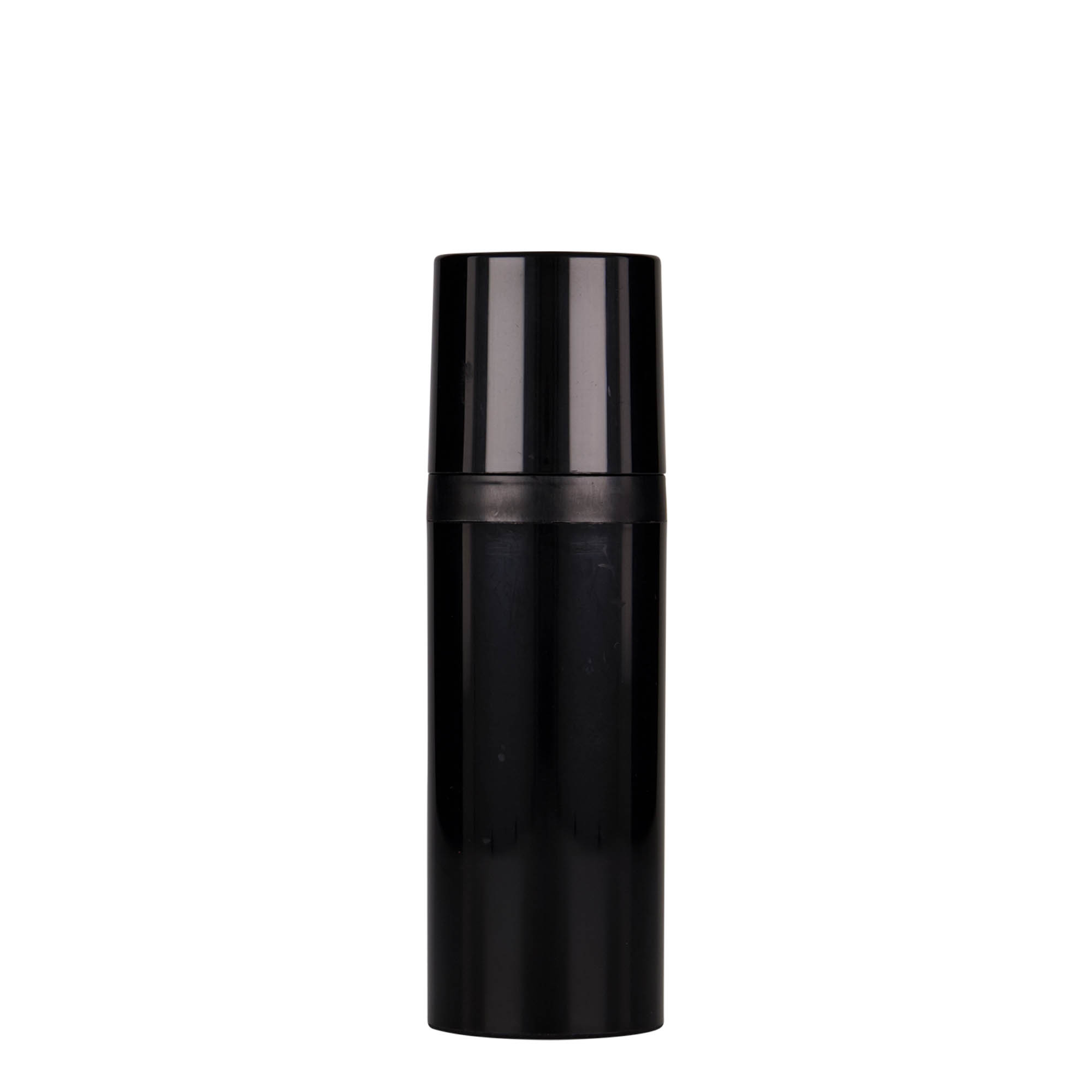 50 ml airless dispenser 'Mezzo', PP plastic, black