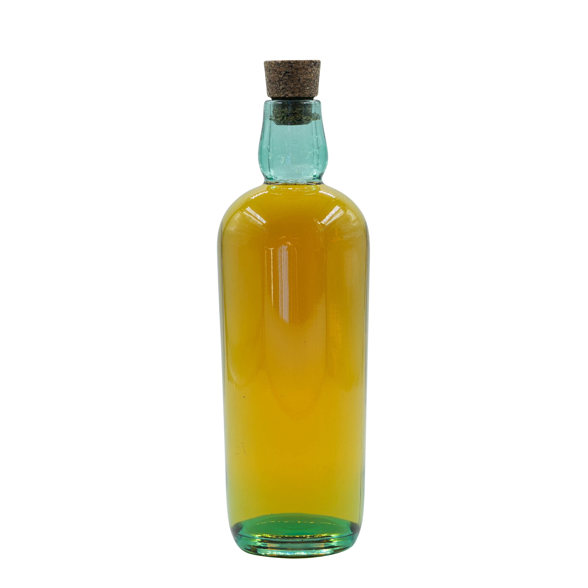 700 ml glass bottle 'Melee', mouth: cork