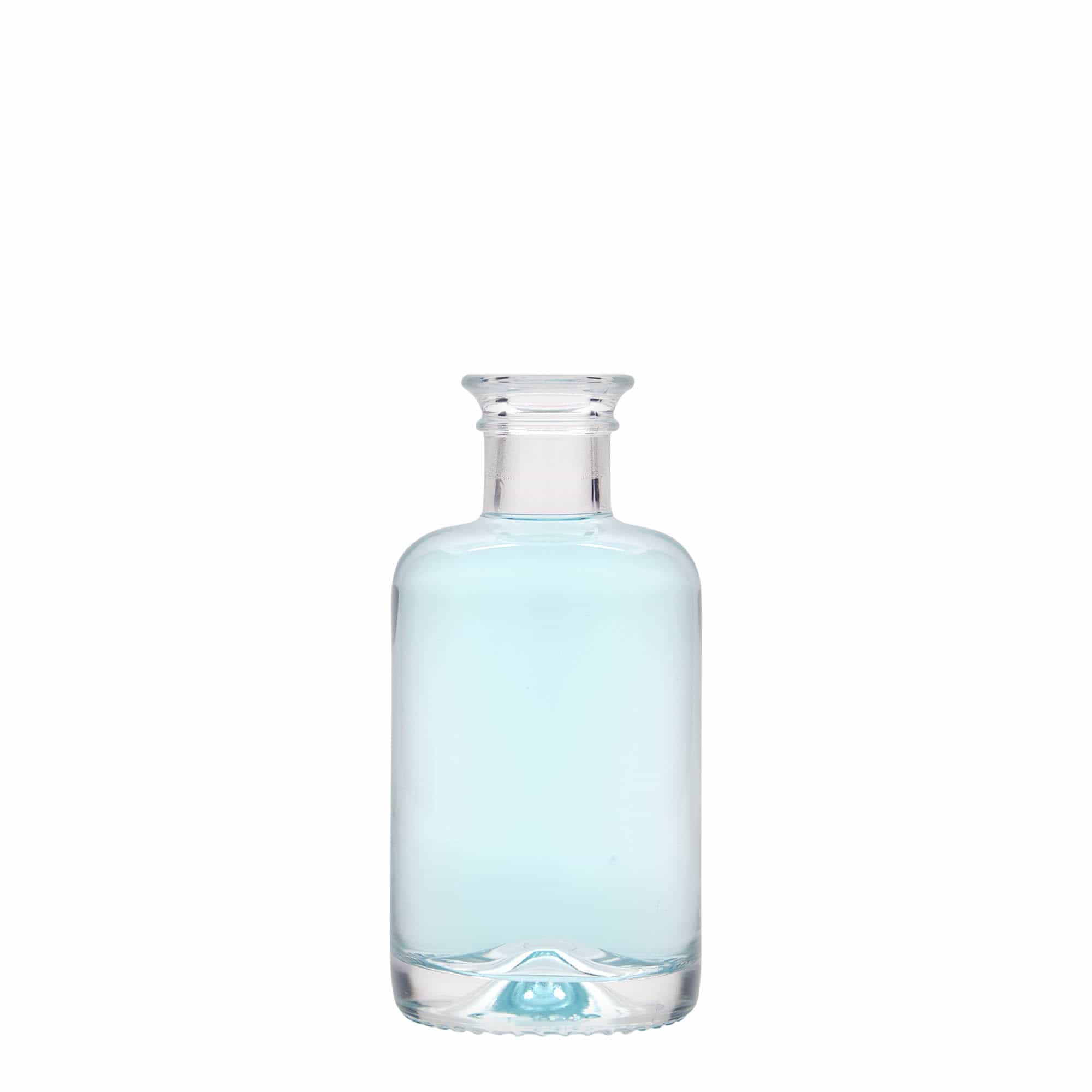 100 ml glass bottle apothecary, opening: cork