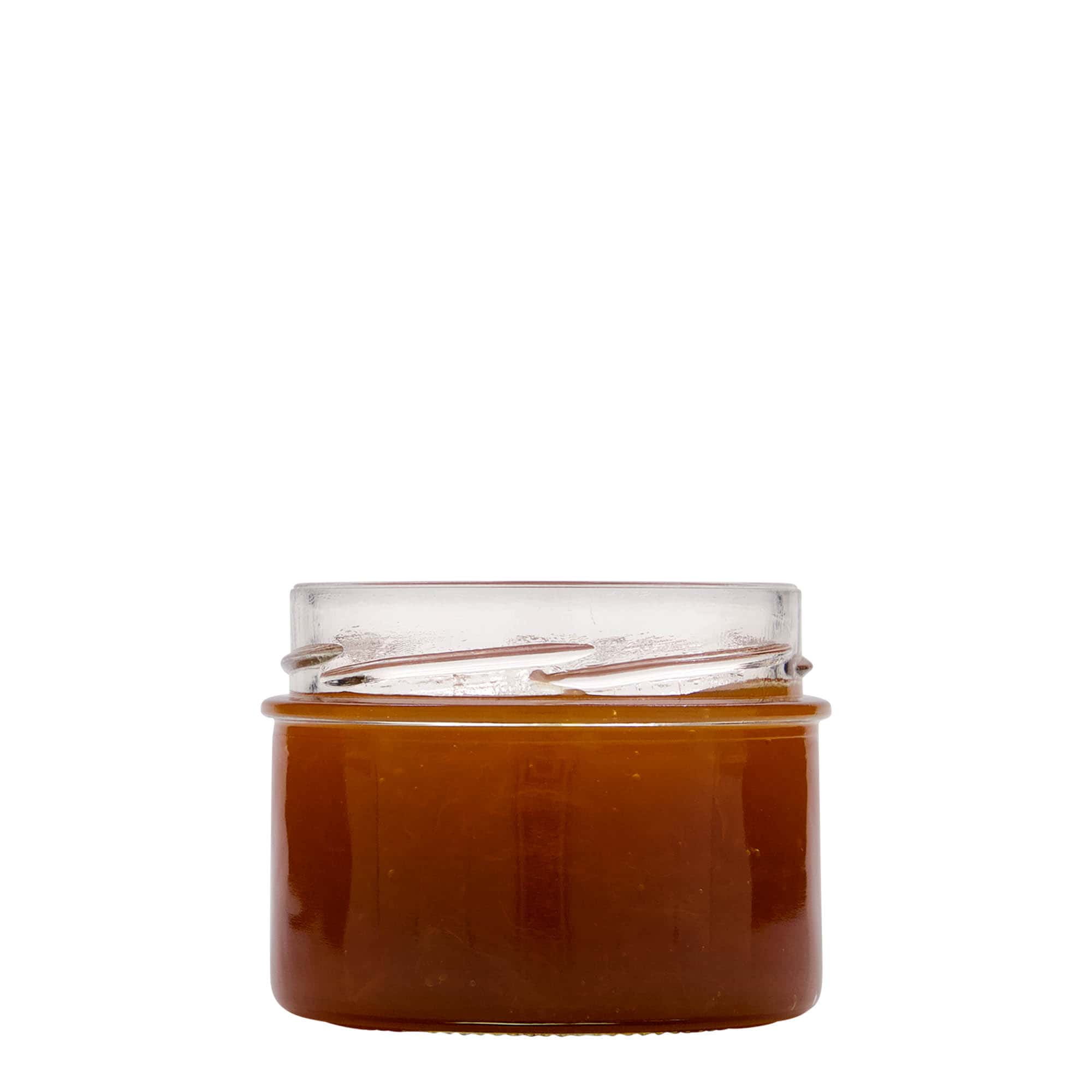 262 ml round glass 'Monza', opening: Deep-Twist-Off (DTO 82) 262 ml round glass 'Monza', opening: Deep-Twist-Off (DTO 82)