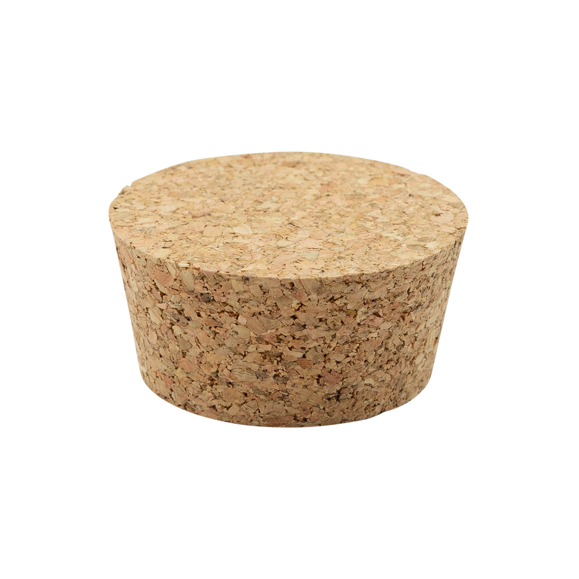 Tapered cork 48-57 x 27, press cork, beige, for opening: cork
