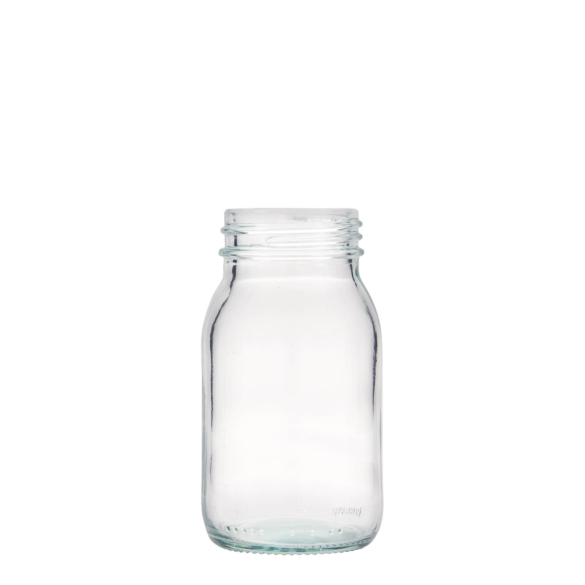 150 ml wide-neck glass, opening: DIN 45