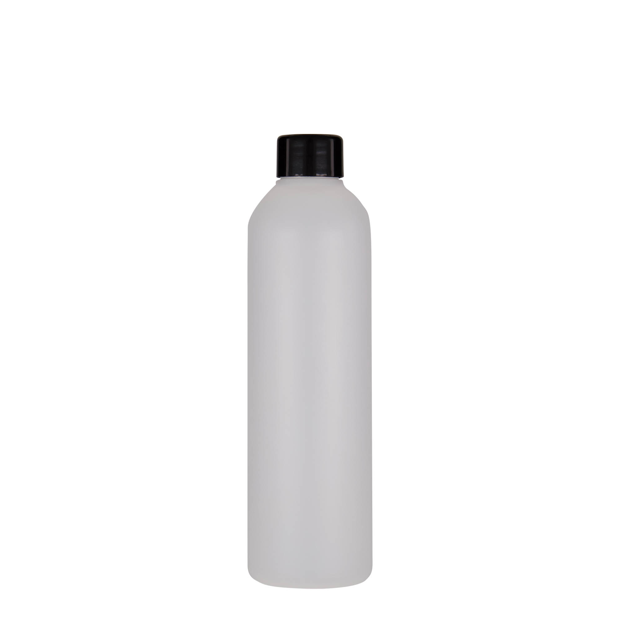 250 ml plastic bottle 'Tuffy', HDPE, natural, opening: 24/410