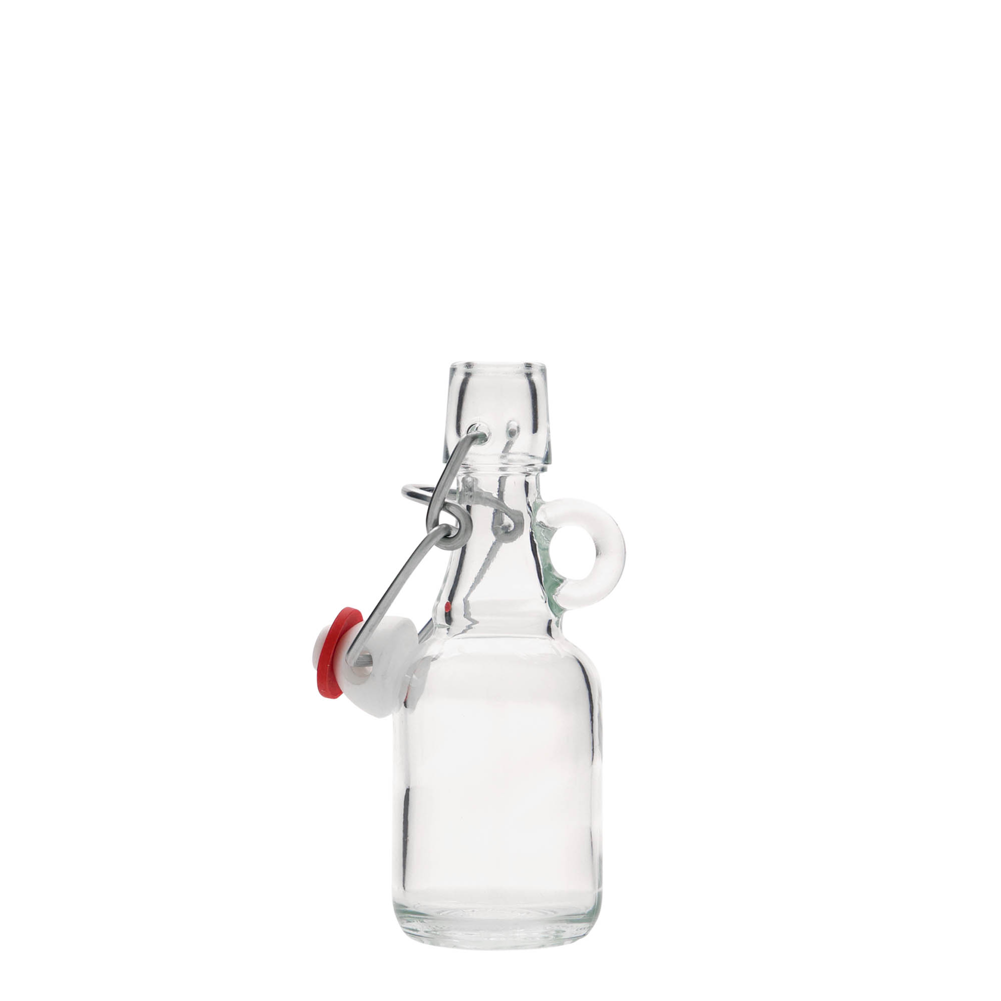40 ml glass bottle ‘Santos’, opening: swing top closure