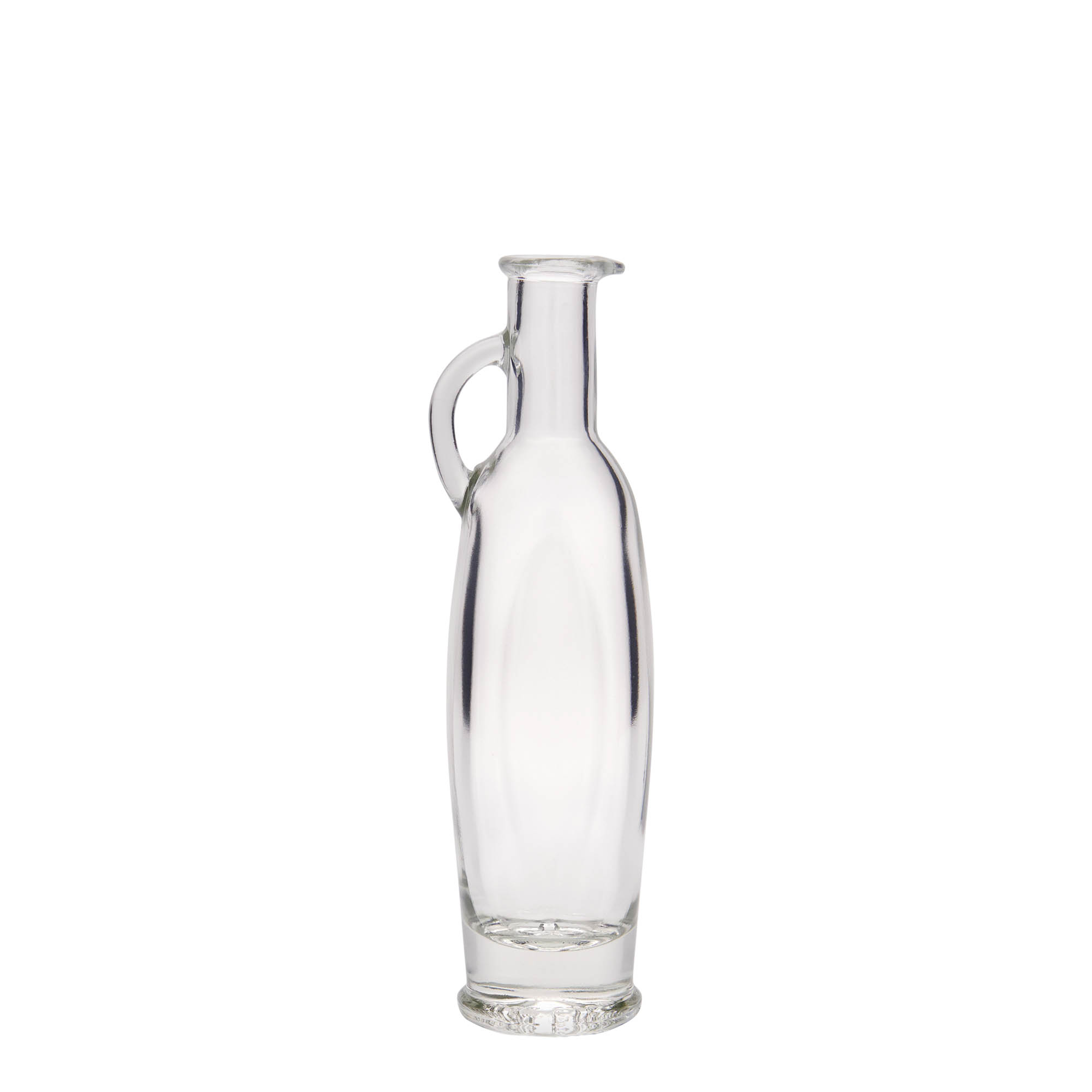 100 ml glass bottle 'Eleganta', oval, closure: cork 100 ml glass bottle 'Eleganta', oval, closure: cork