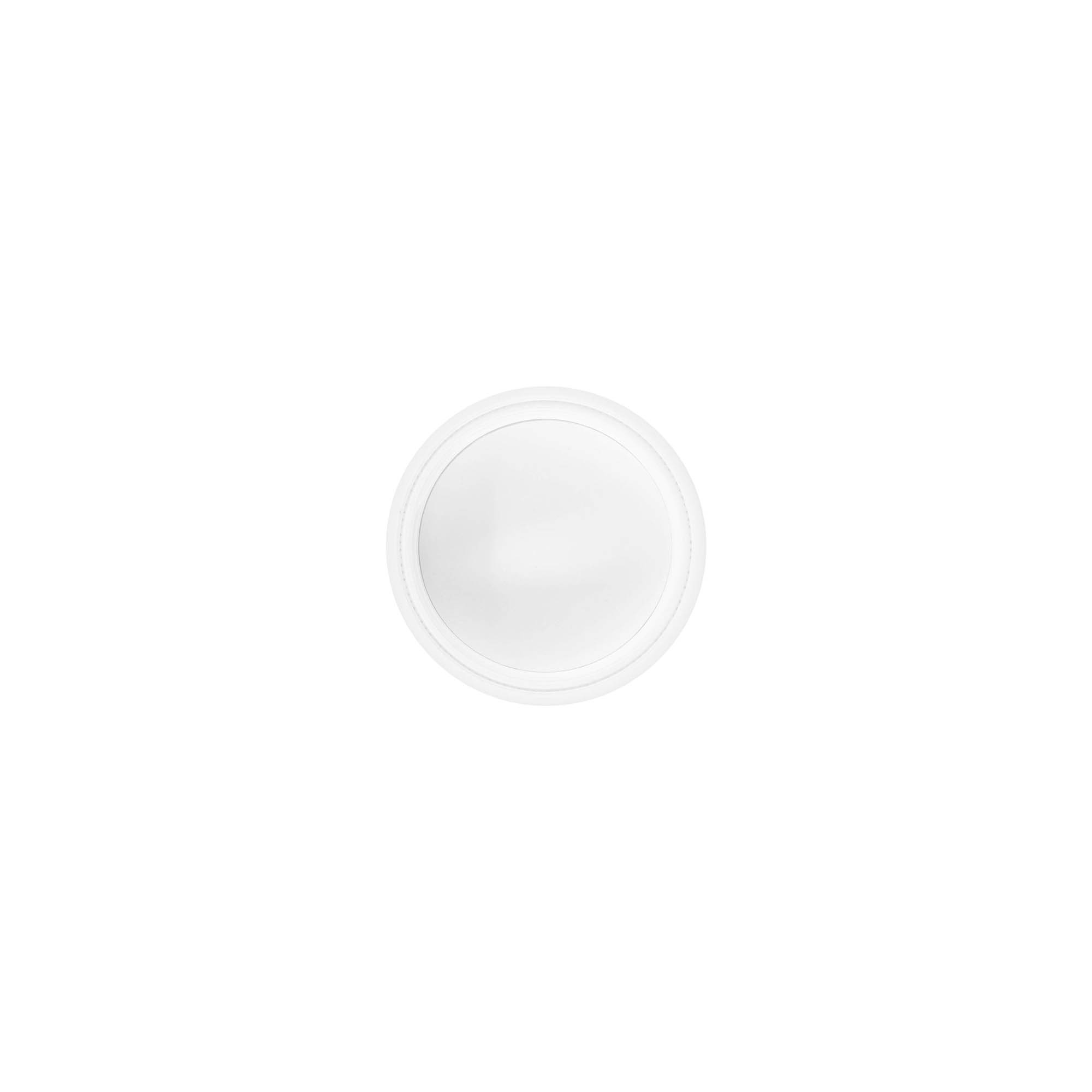 Screw cap 10 ml, SAN plastic, white