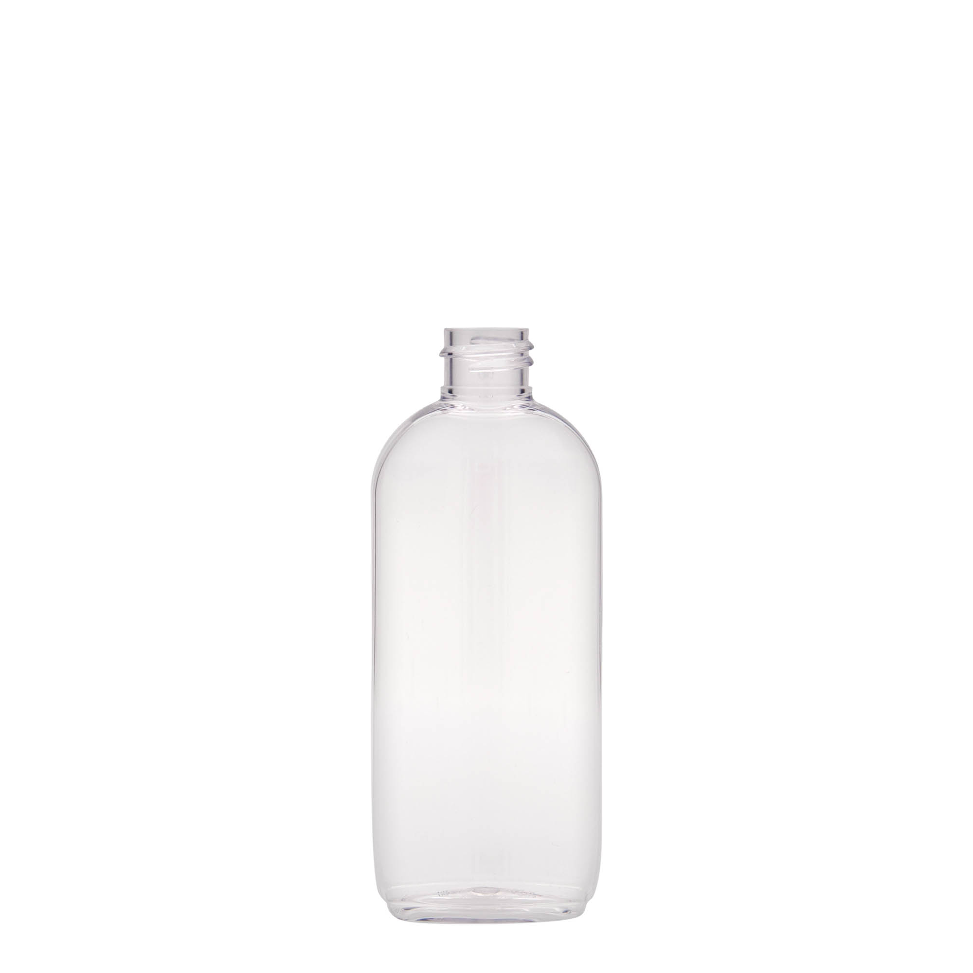 100 ml PET bottle 'Iris', oval, plastic, opening: 20/410