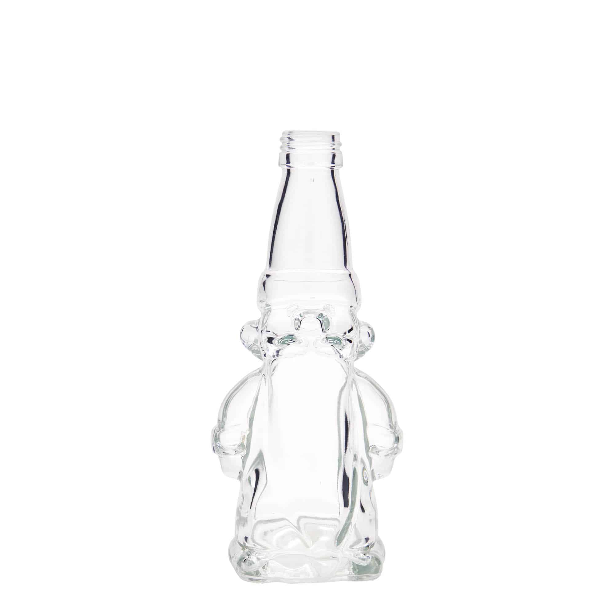 200 ml glass bottle ‘Christmas elf’, opening: PP 28