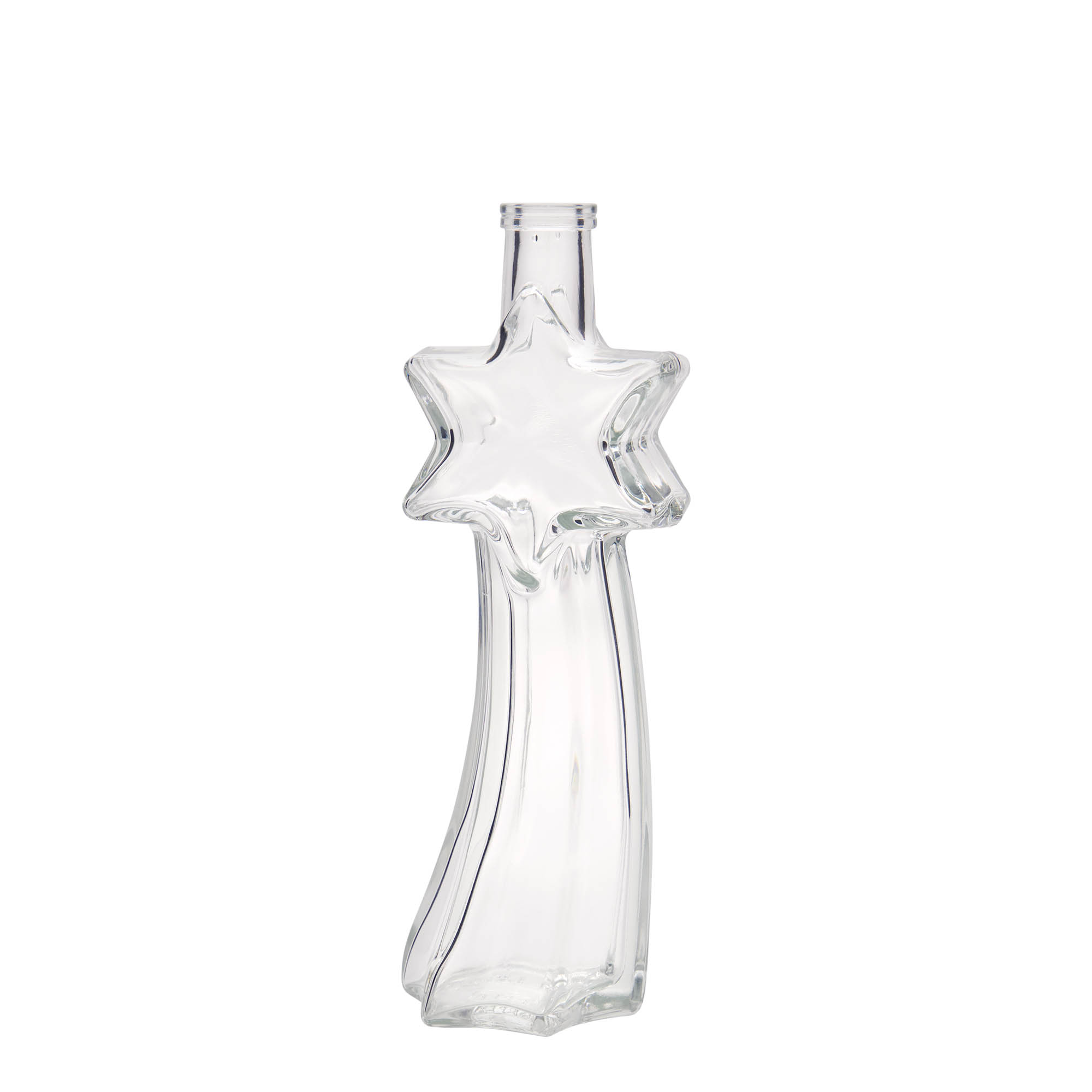 200 ml glass bottle 'Shooting Star', opening: cork 200 ml glass bottle 'Shooting Star', opening: cork