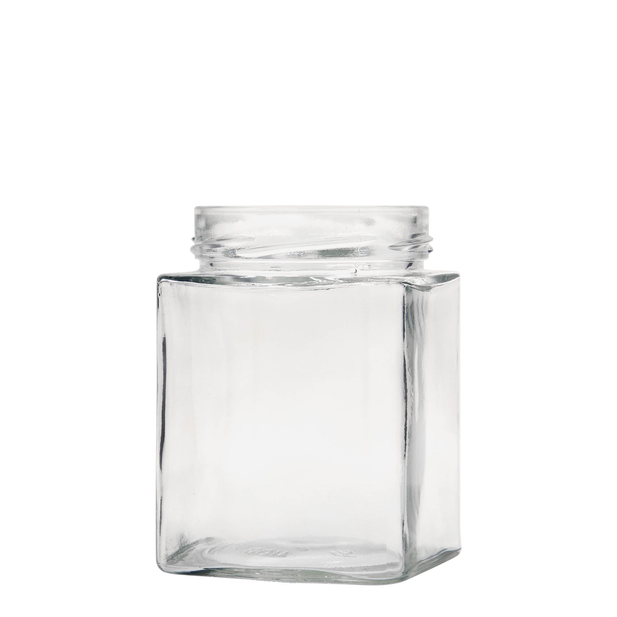 580 ml square jar ‘Ikarus’, opening: Deep-Twist-off (DTO 82)