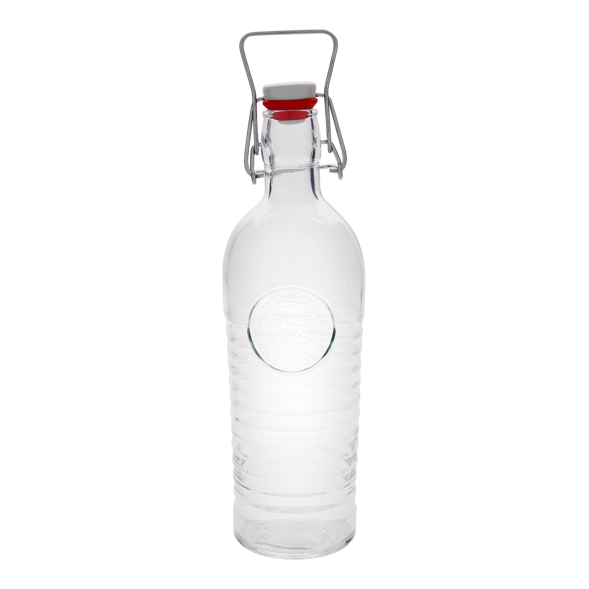 1,200 ml glass bottle 'Officina 1825', closure: swing top