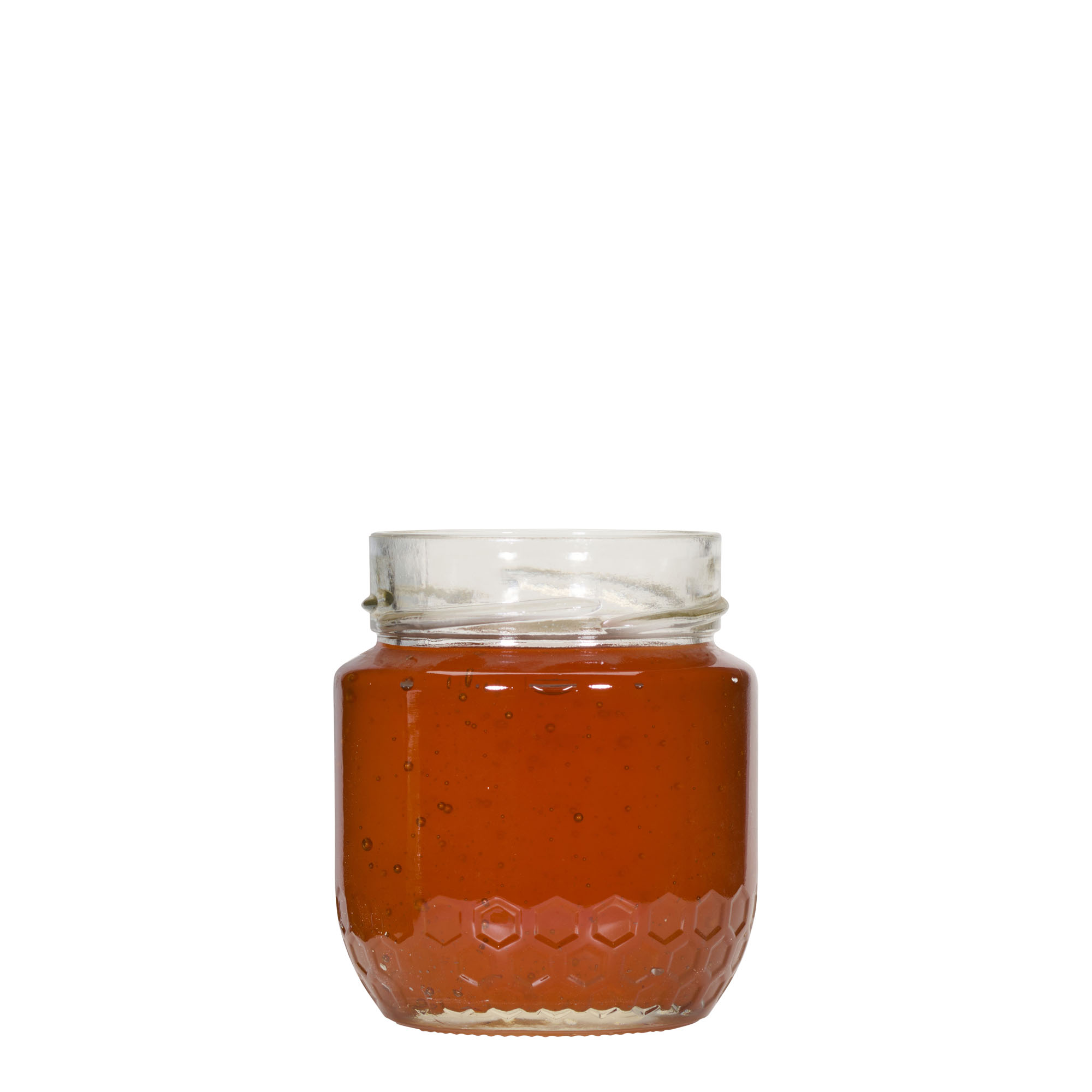 212 ml honey jar 'Maya', closure: deep twist off (DTO 63)